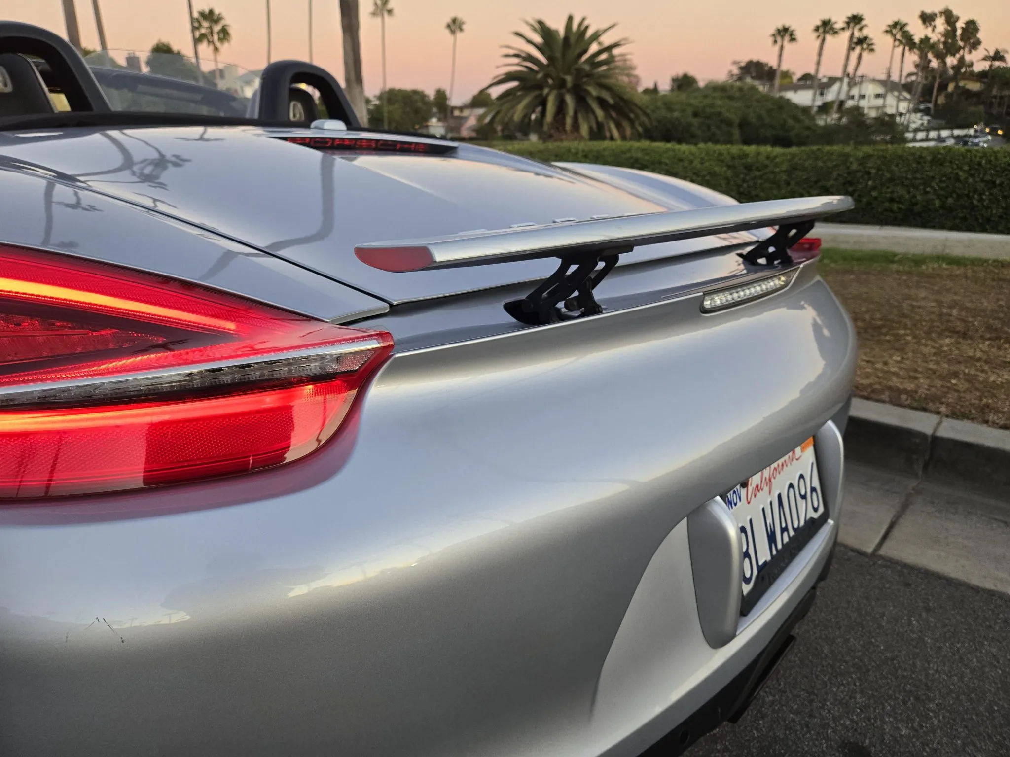 2014 Porsche Boxster in Rhodium Silver Metallic