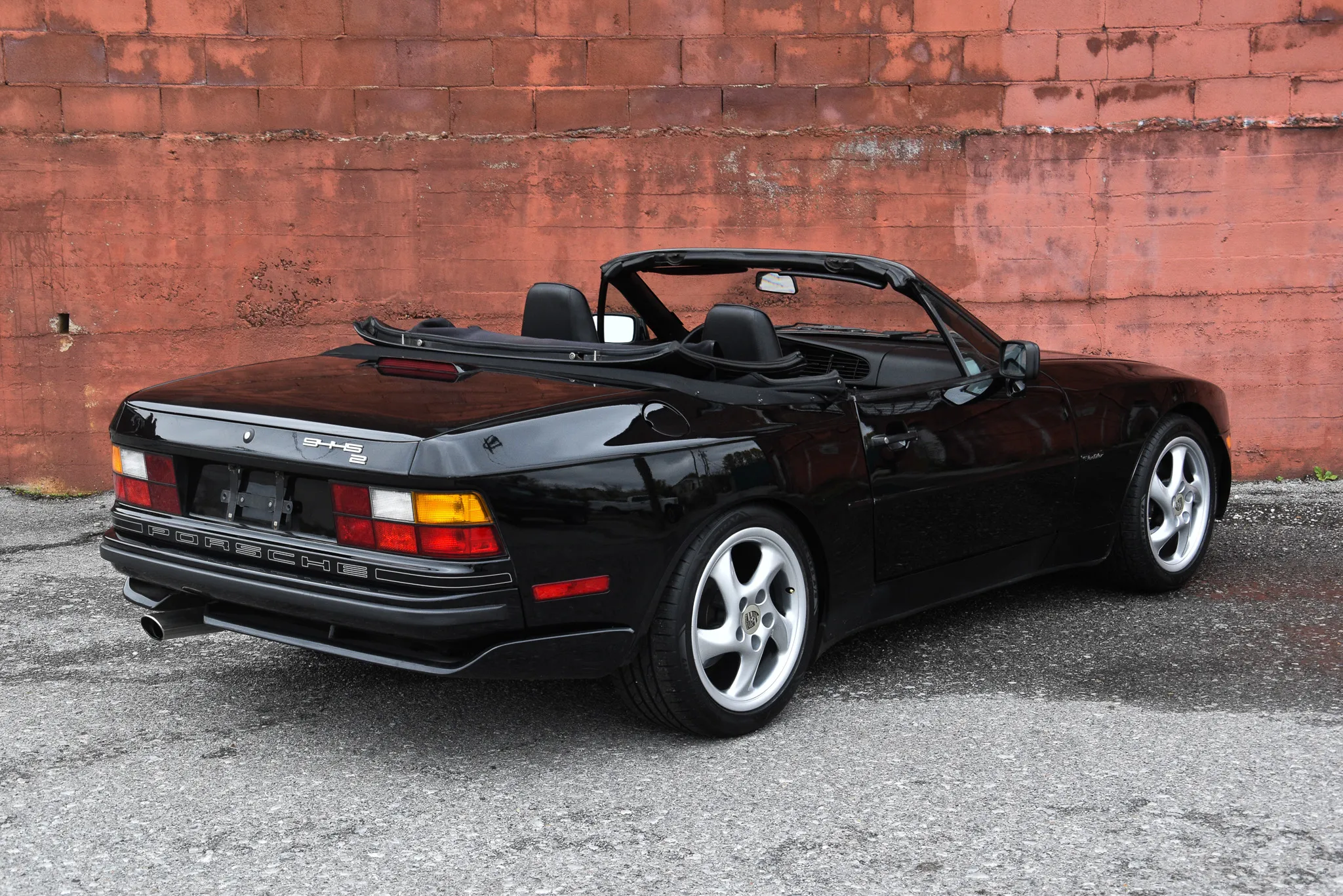 1990 Porsche 944 S2 Cabriolet in Black