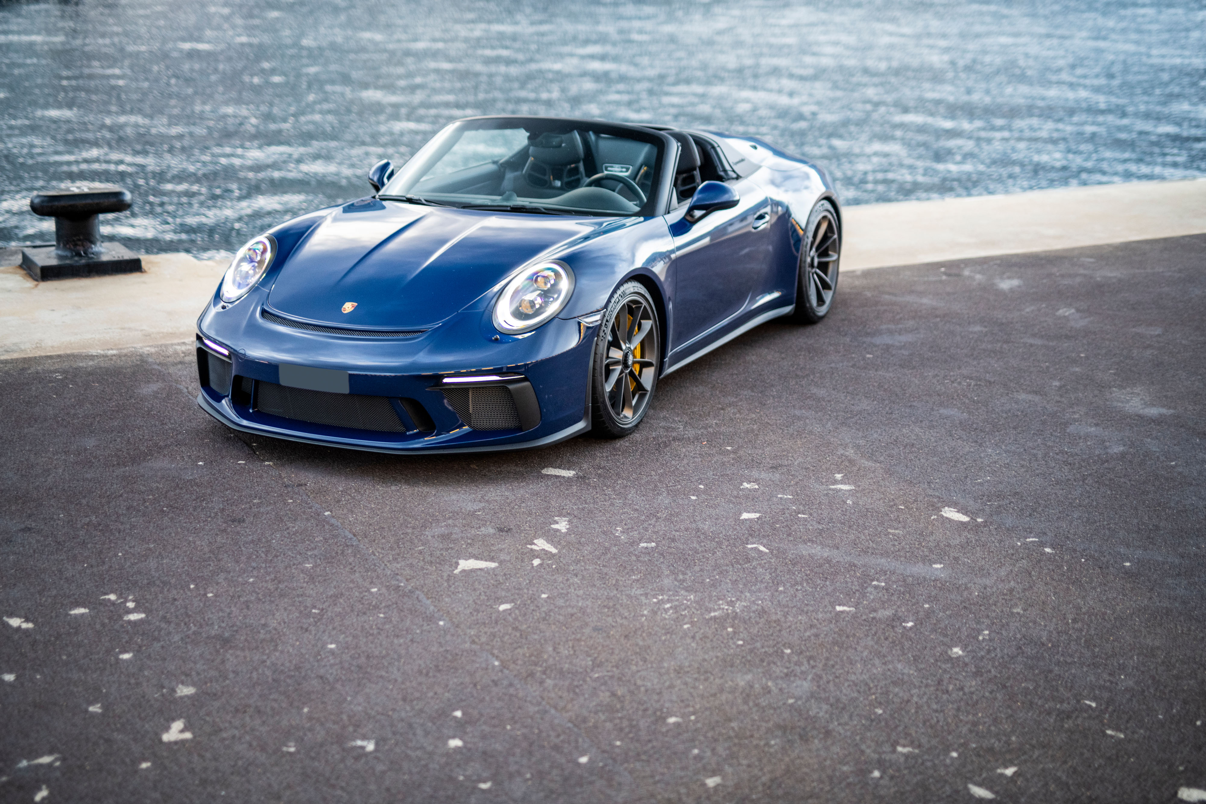 2019 Porsche 911 Speedster in Albert Blue