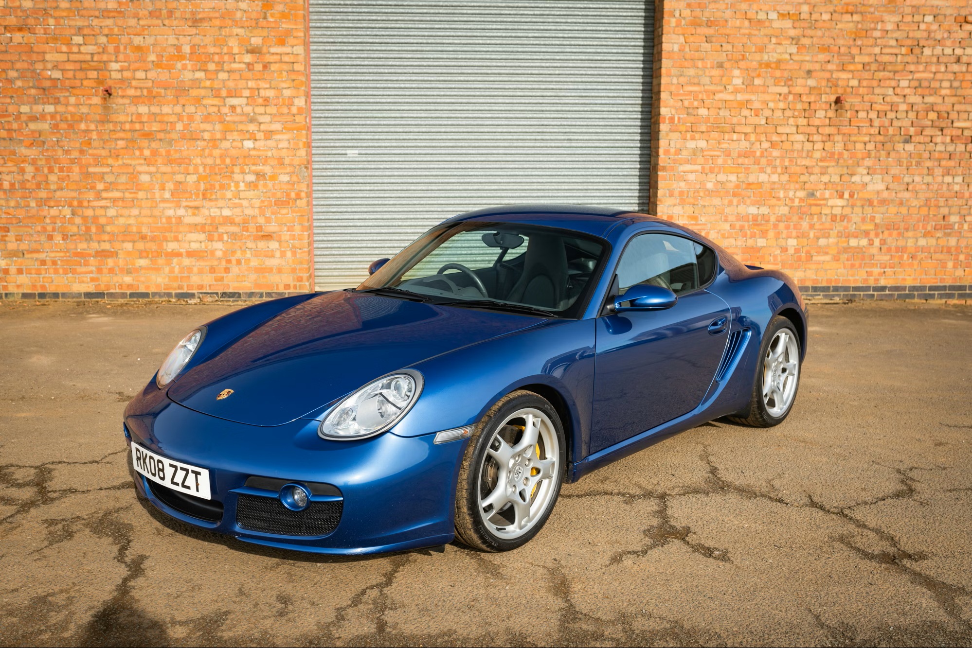 2008 Porsche Cayman S in Cobalt Blue Metallic