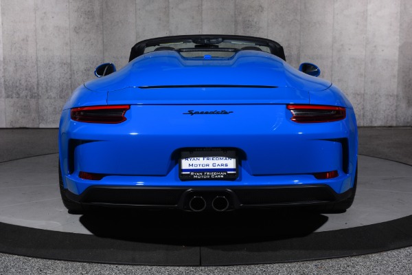 2019 Porsche 911 Speedster in Voodoo Blue