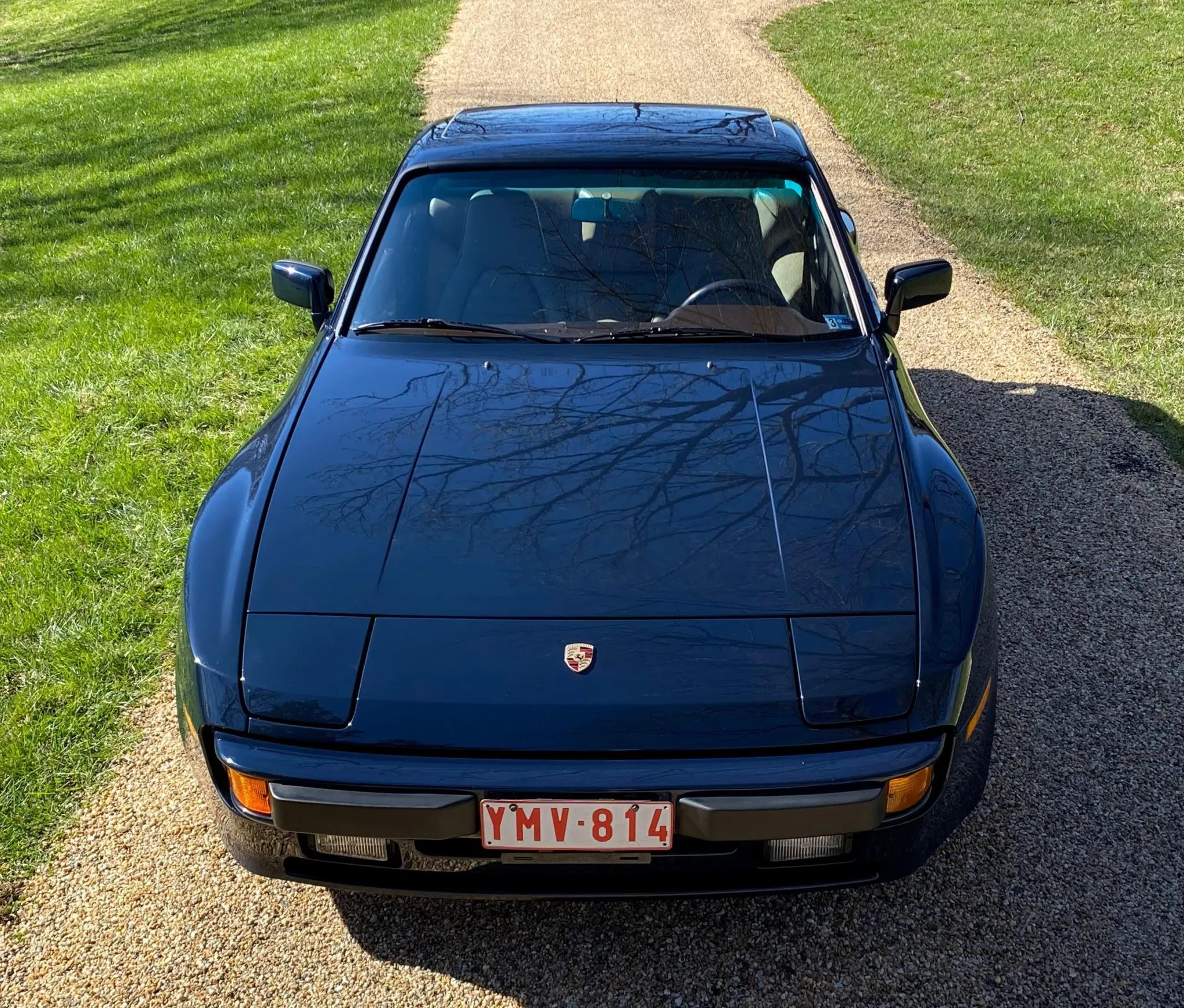 1983 Porsche 944 in Copenhagen Blue