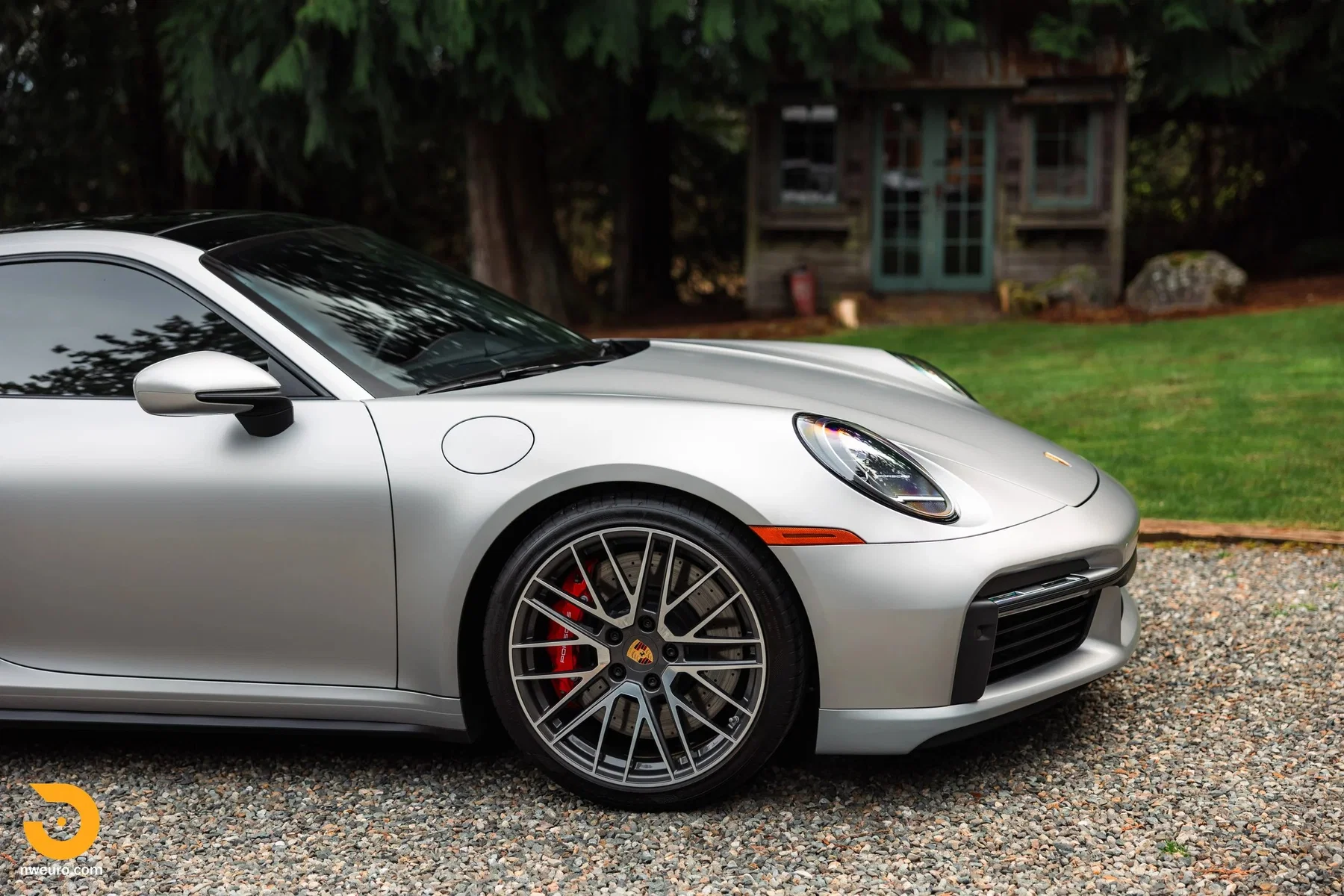 2021 Porsche 911 Turbo in GT Silver