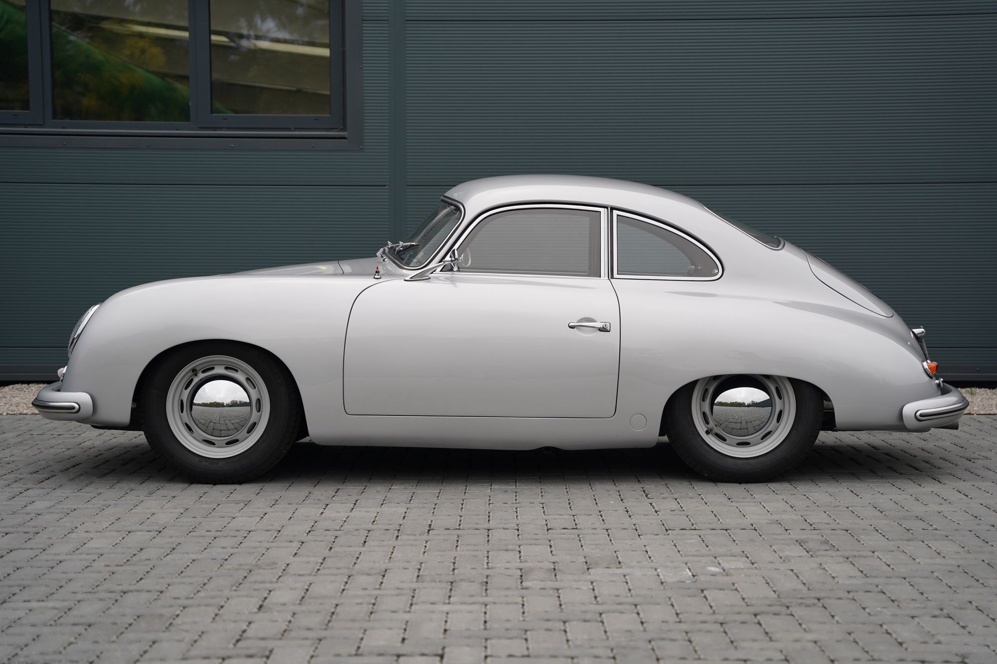 1953 Porsche 356 Pre-A 1500 Super in Fish Silver Grey