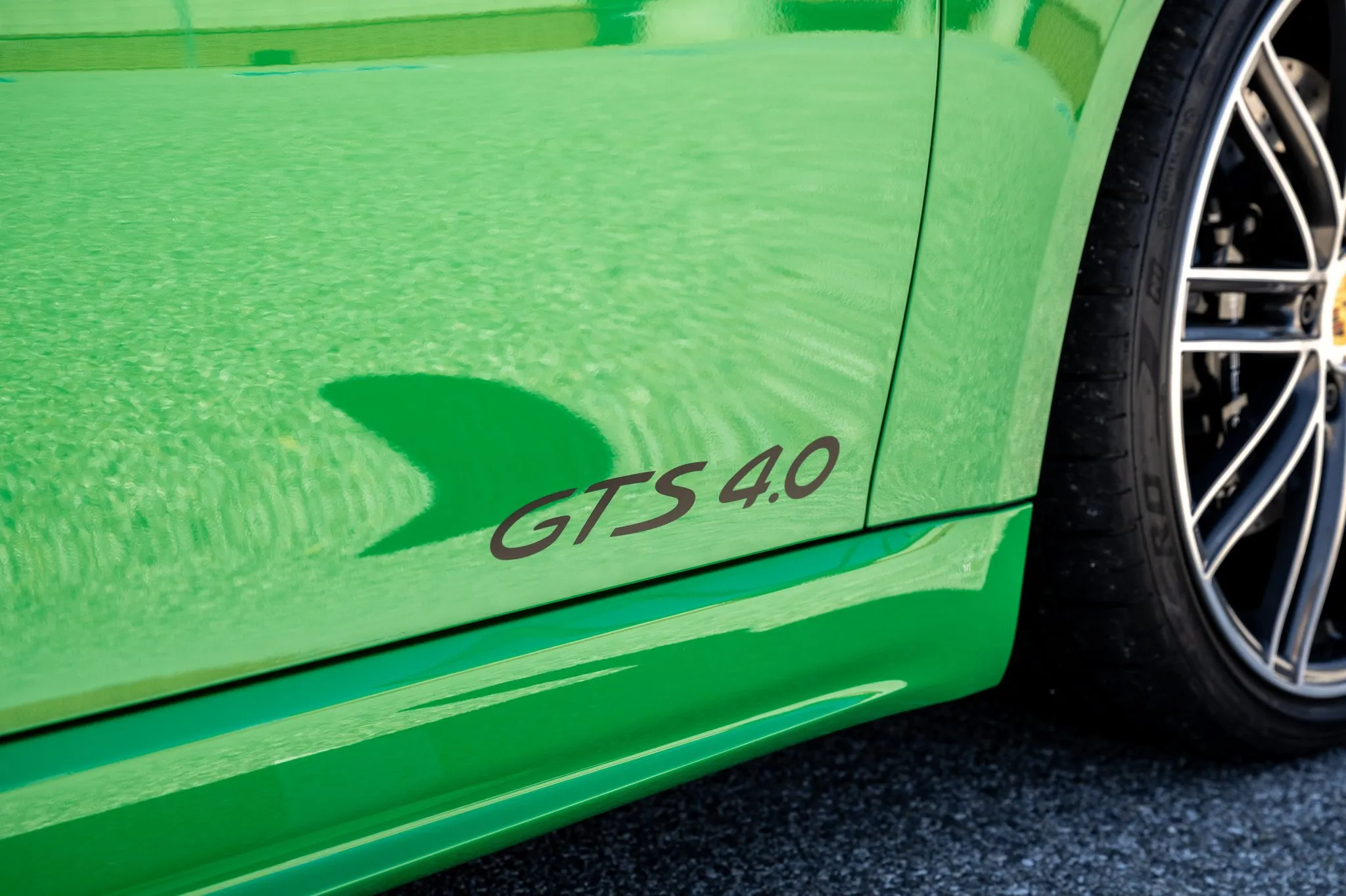 2022 Porsche 718 Boxster GTS 4.0 in Python Green