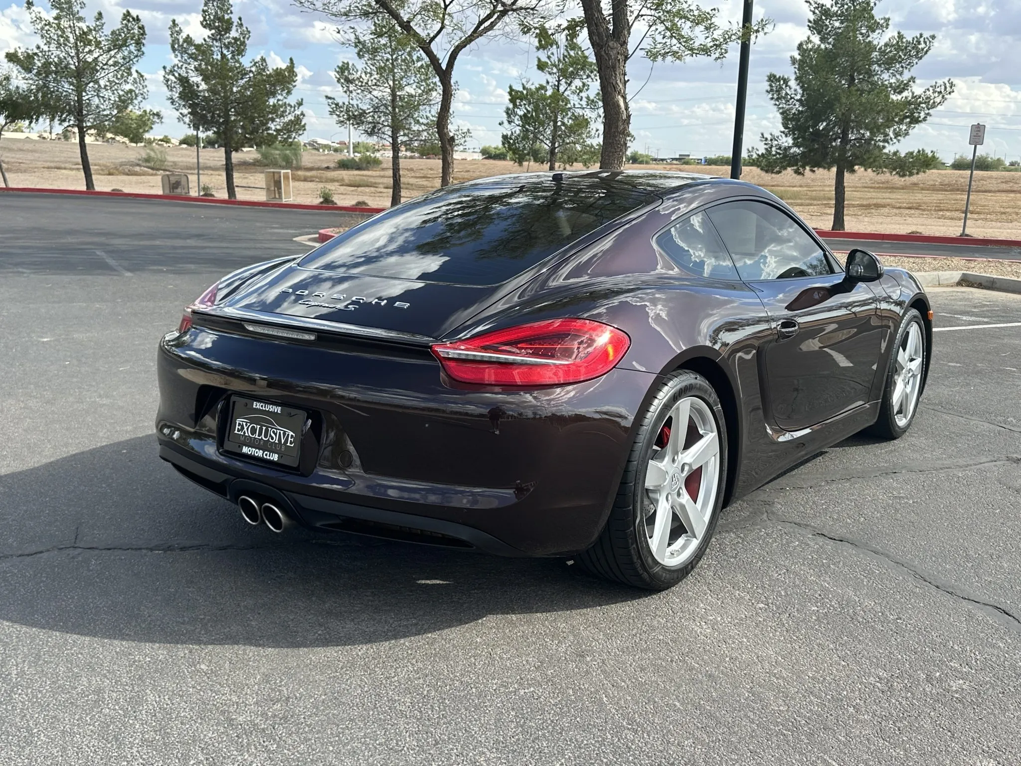 2014 Porsche Cayman S in Mahogany Metallic