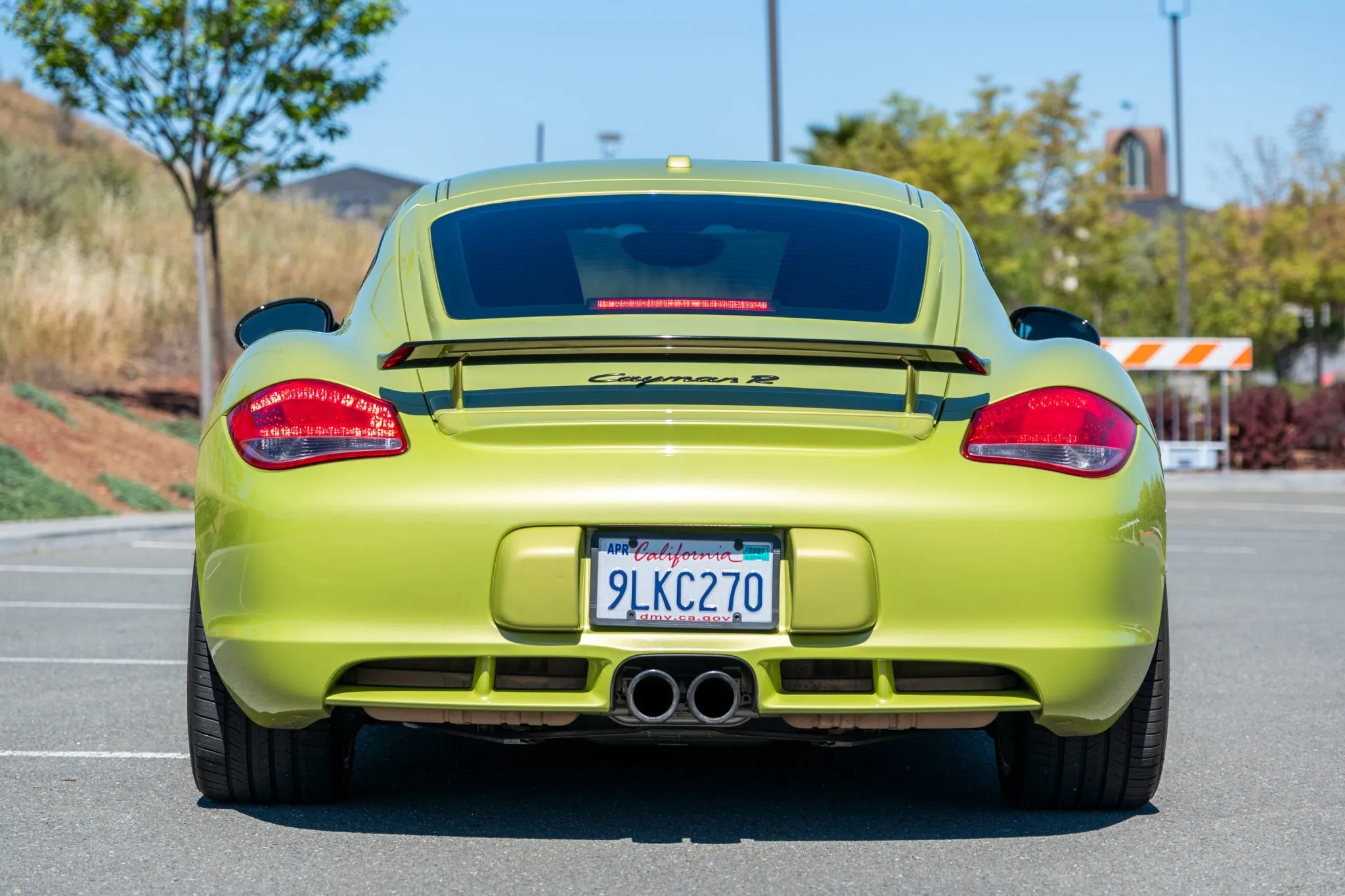 2012 Porsche Cayman R in Peridot Metallic