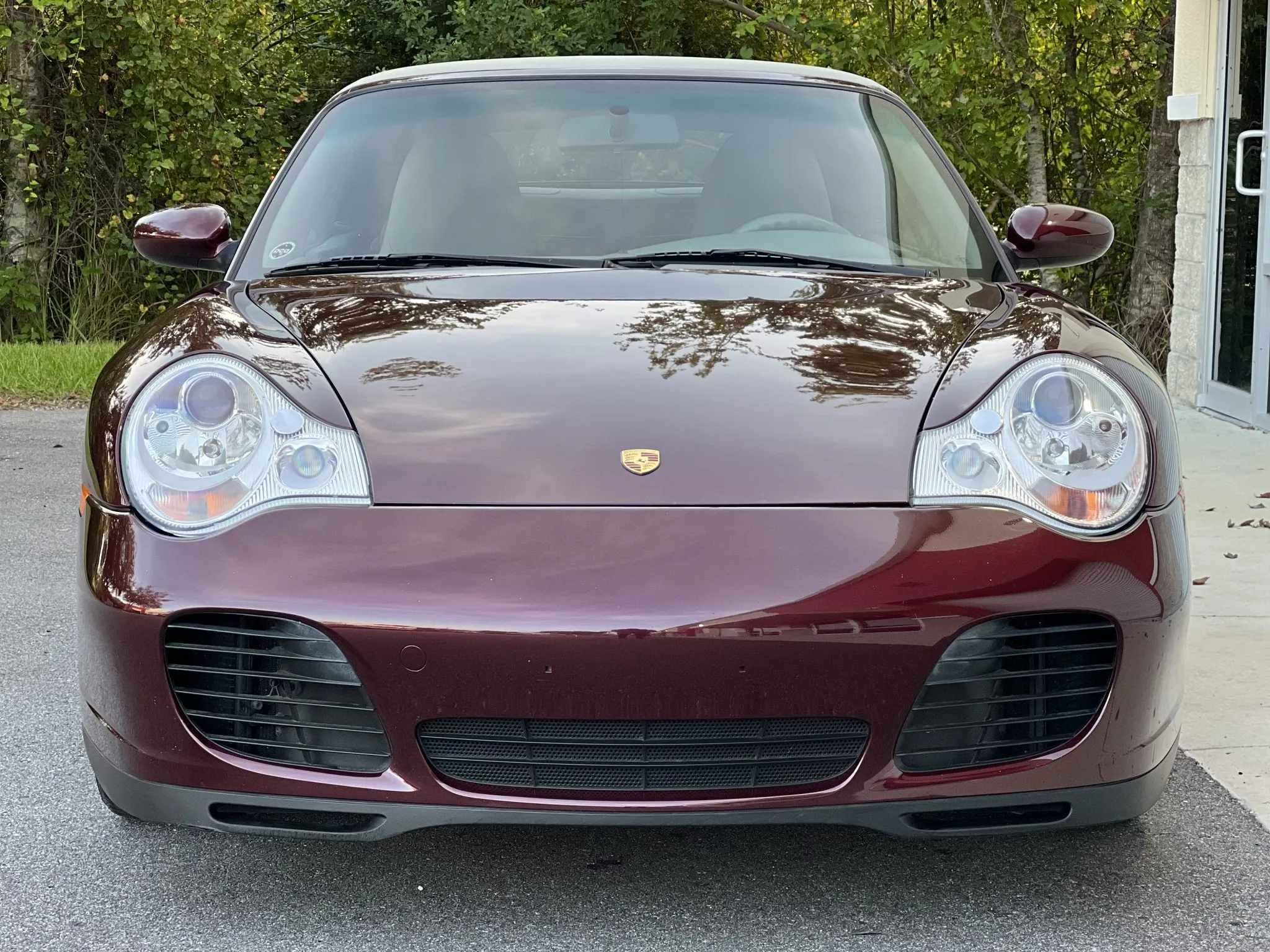 2004 Porsche 911 Carrera 4S Cabriolet in Carmon Red Metallic
