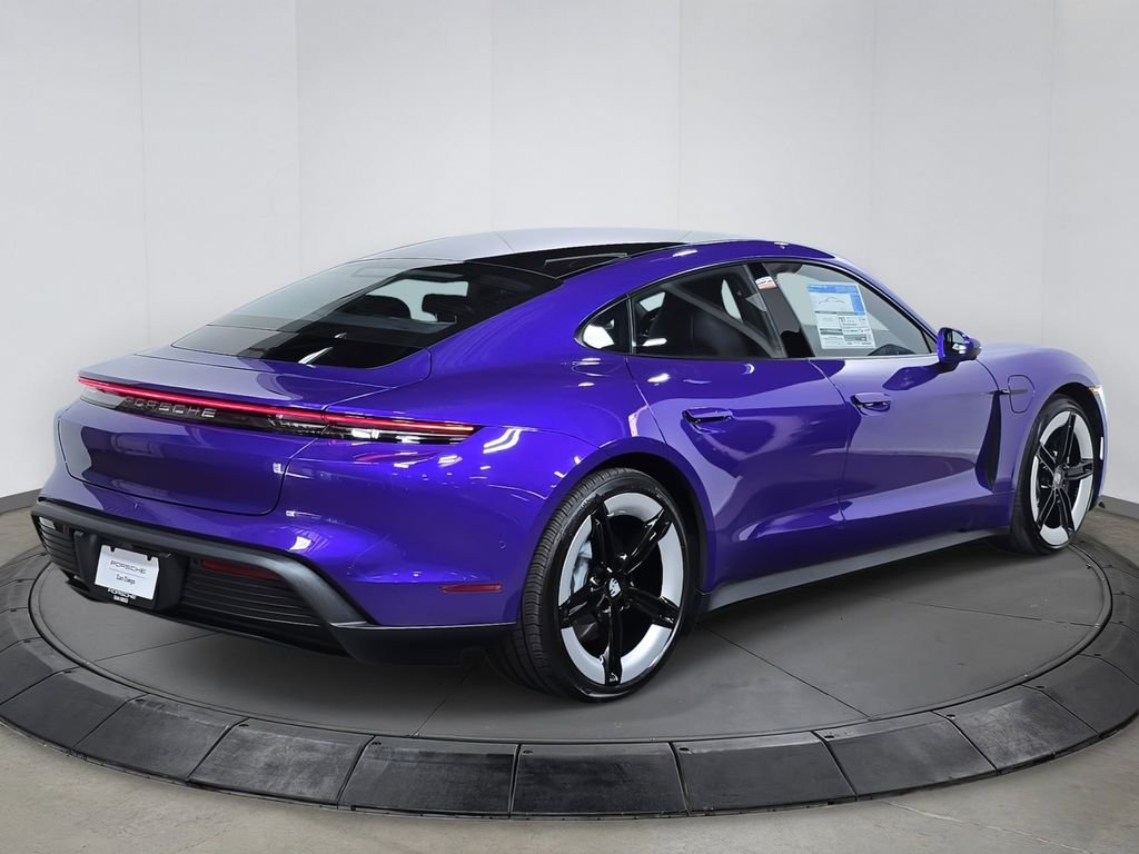 2026 Porsche Taycan 4 in Purple Sky Metallic