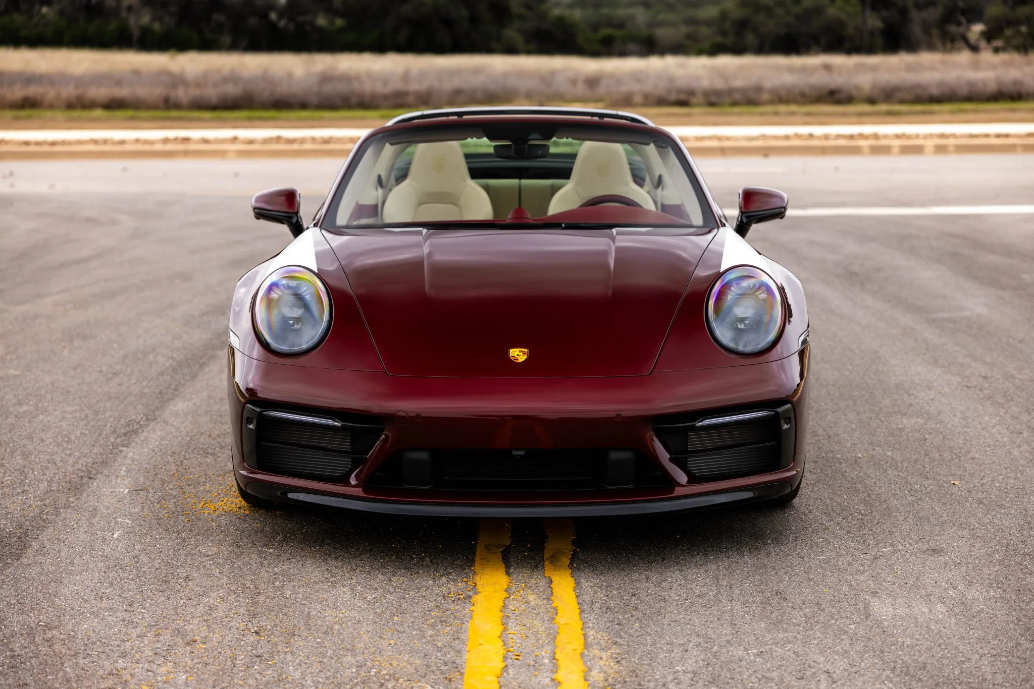 2021 Porsche 911 Targa 4S Heritage Design Edition in Cherry Metallic