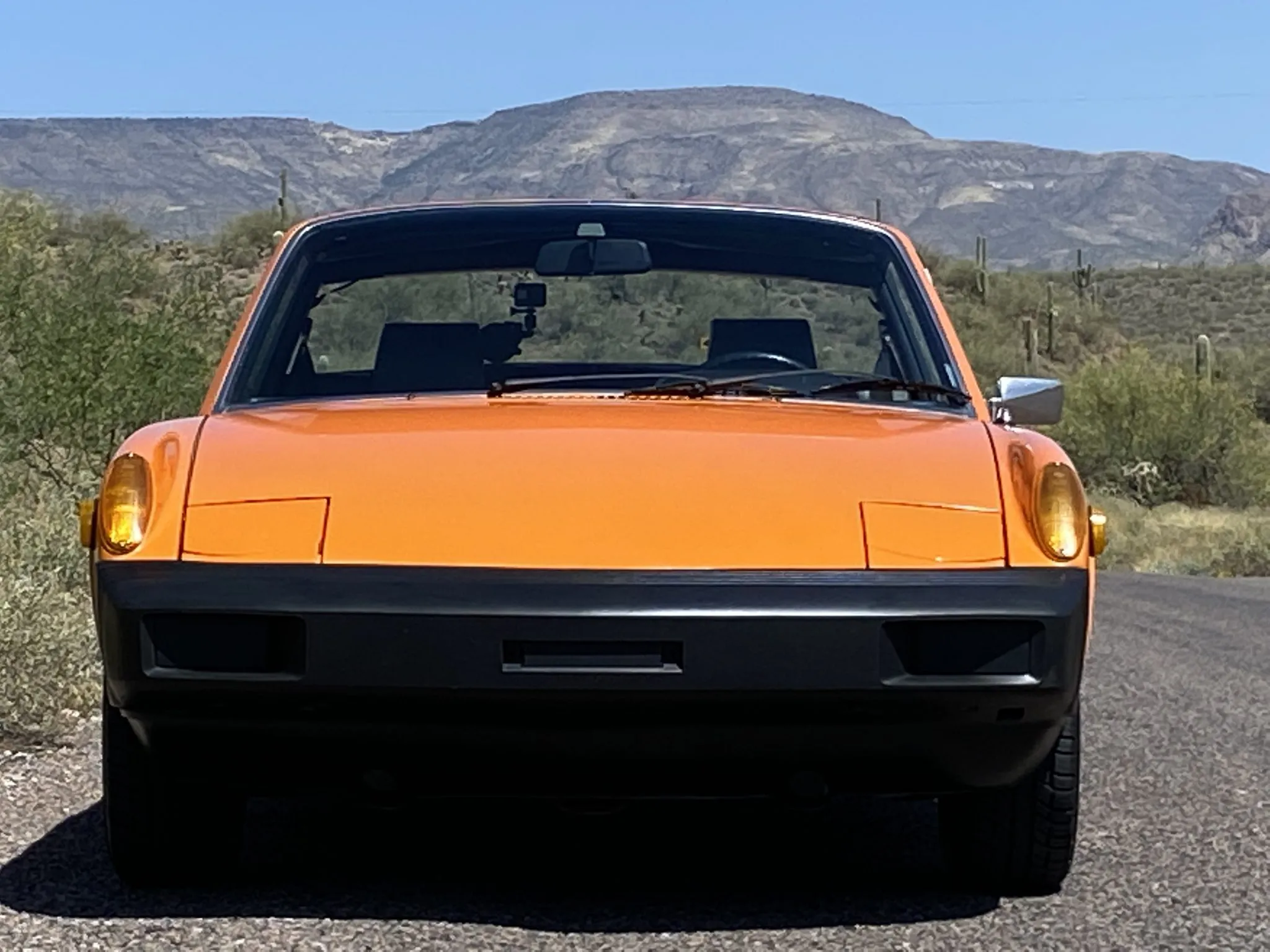 1975 Porsche 914 in Nepal Orange