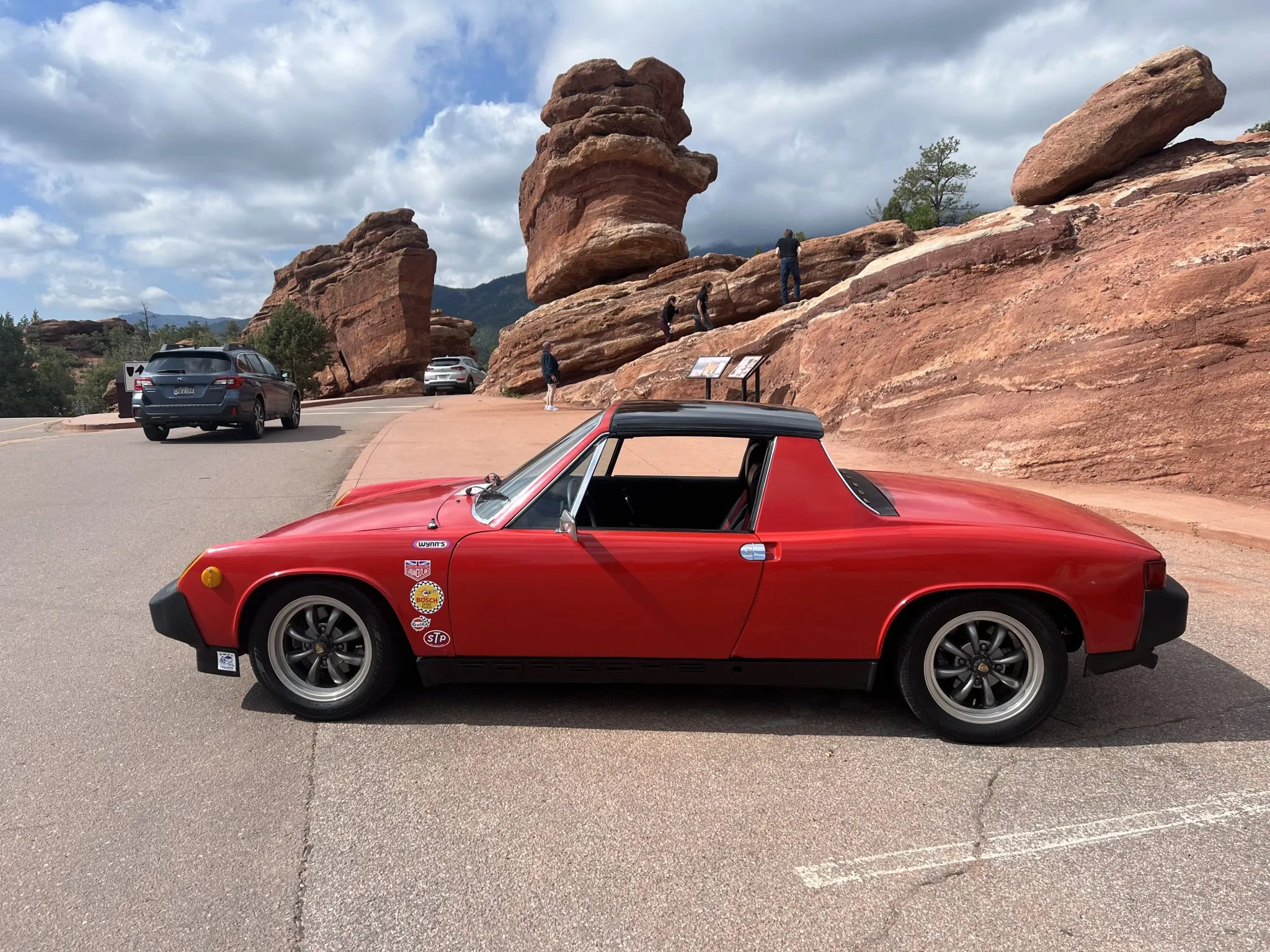 1975 Porsche 914 2.0 in Scarlet Red