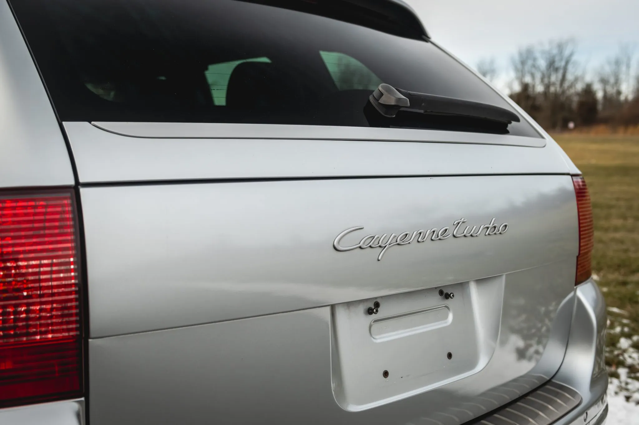 2004 Porsche Cayenne Turbo in Crystal Silver Metallic
