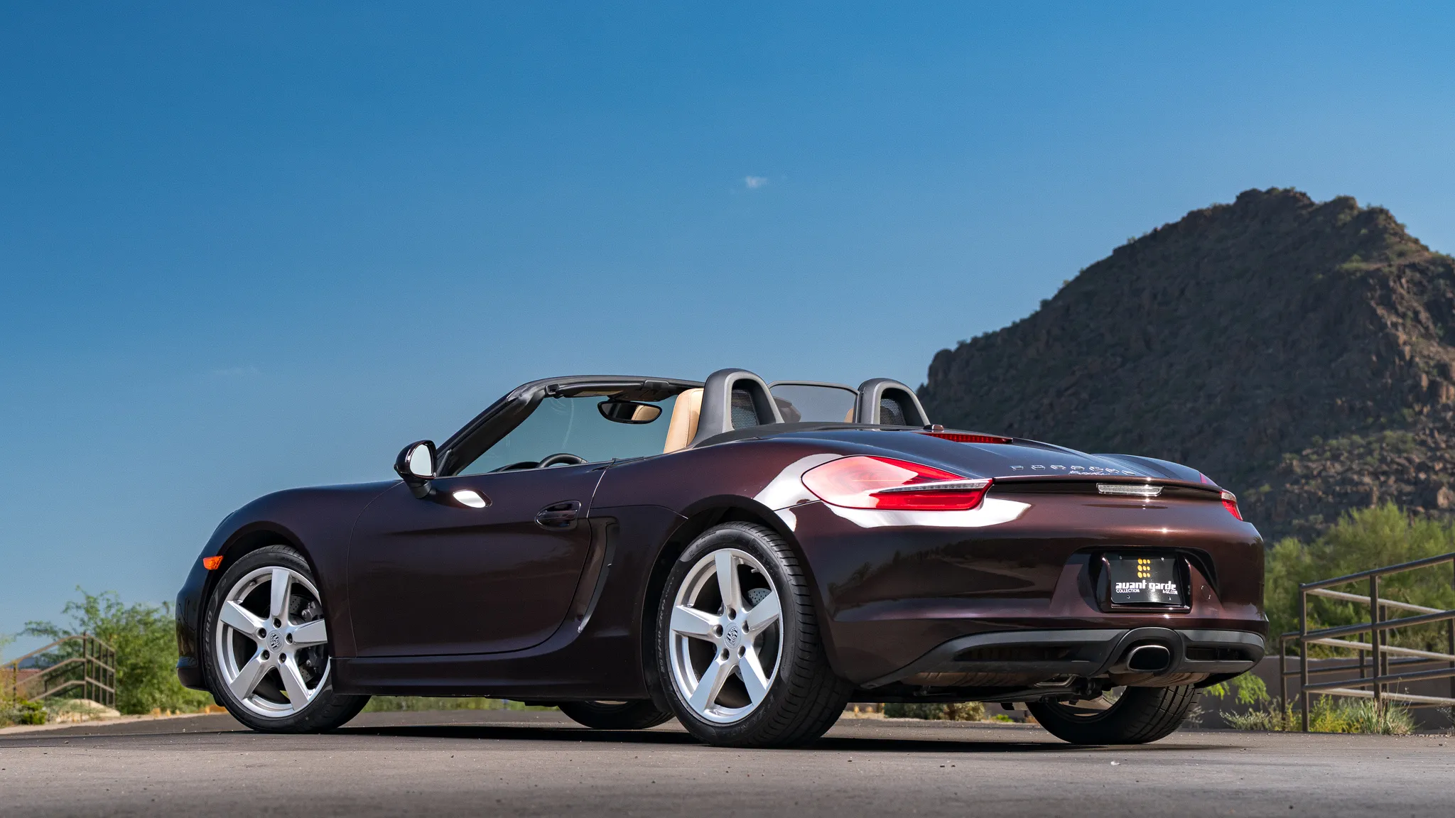 2016 Porsche Boxster in Mahogany Metallic