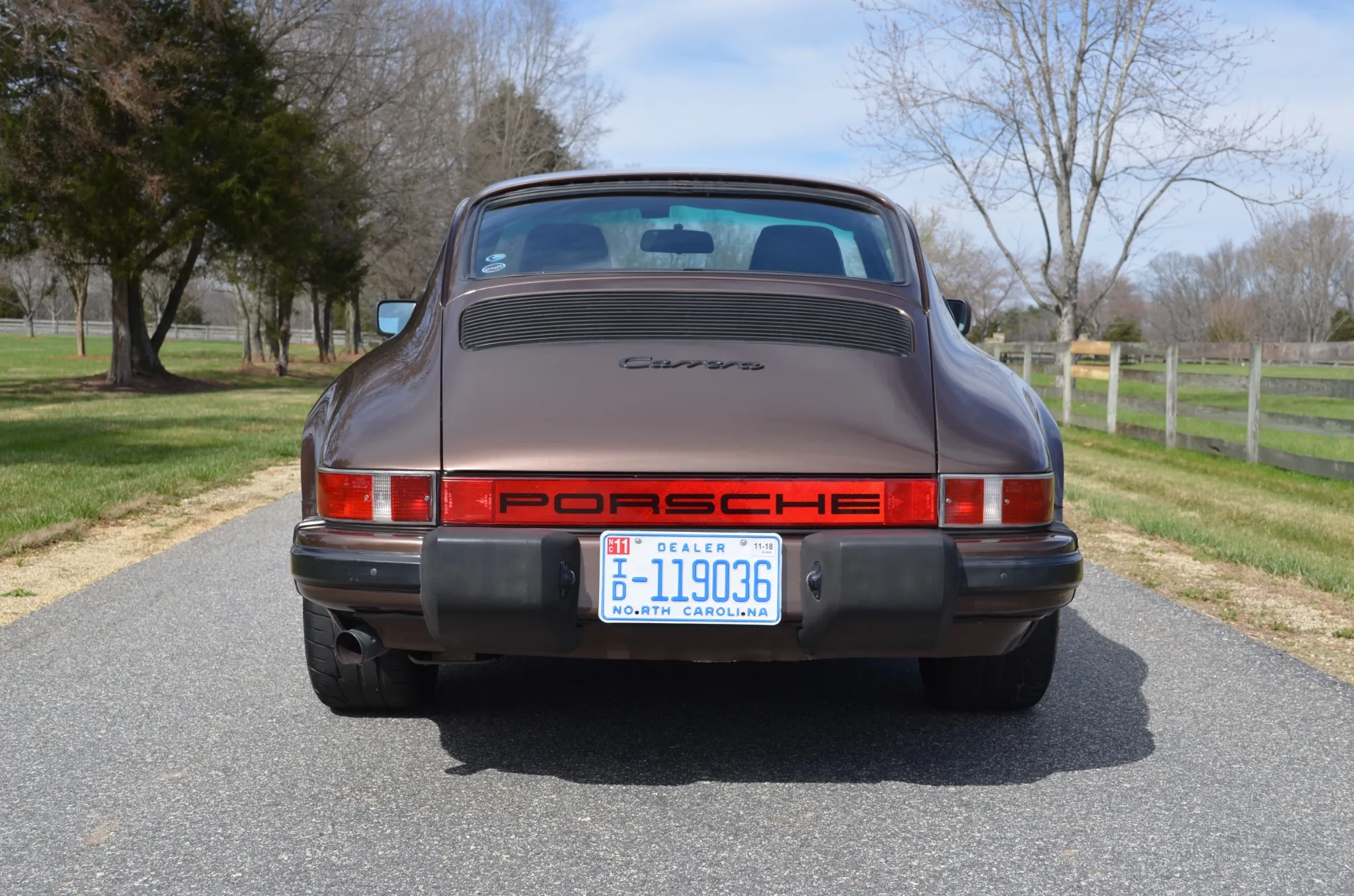 1985 Porsche 911 Carrera Coupe in Nutmeg Brown Metallic