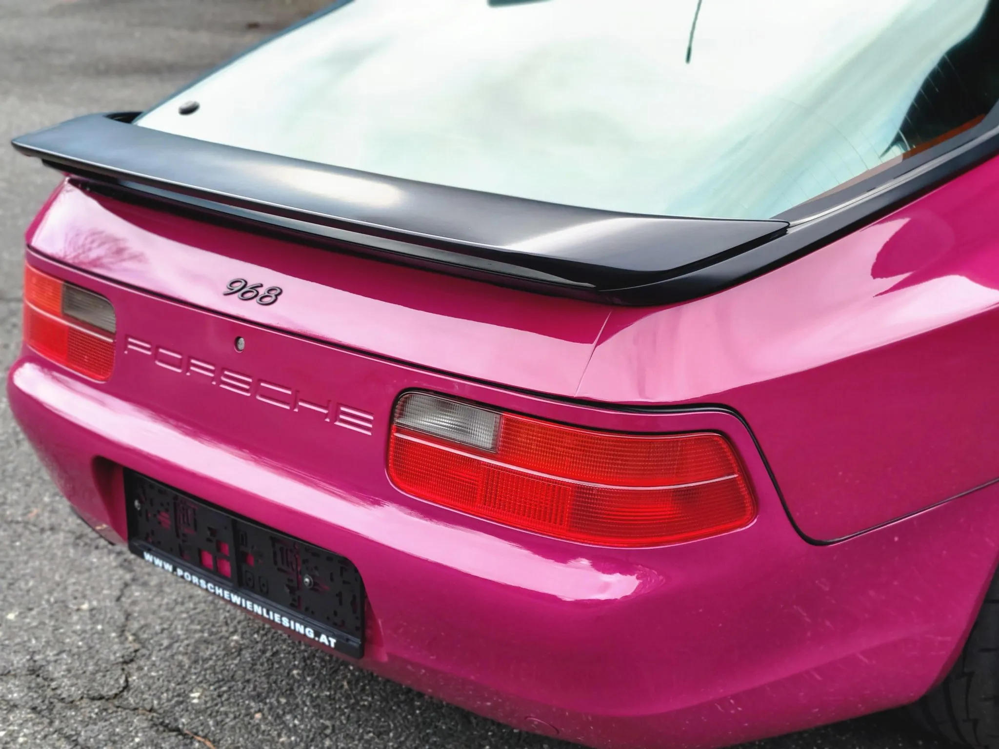 1992 Porsche 968 Coupe in Rubystone Red