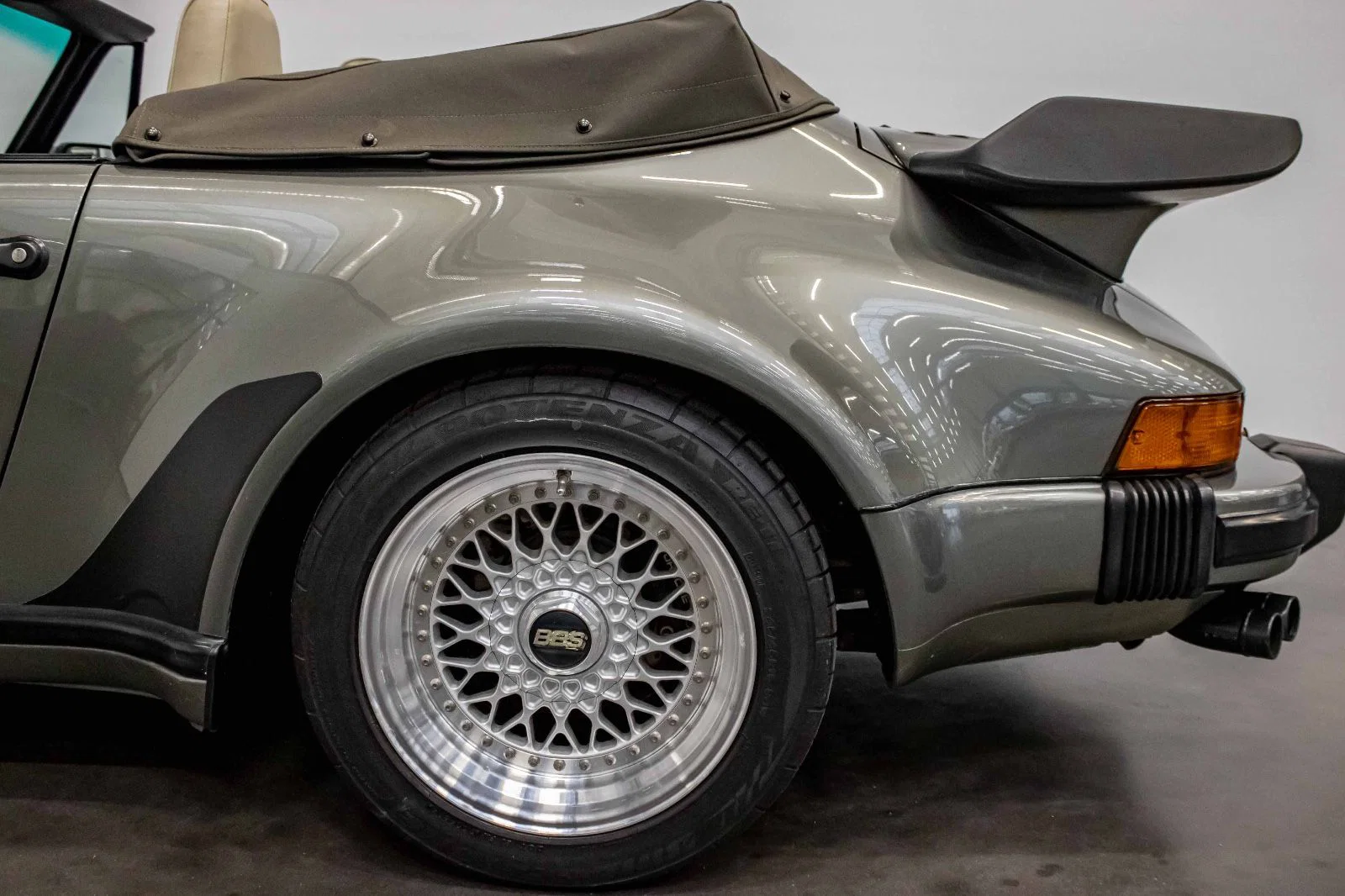 1988 Porsche 911 Turbo 3.3 Cabriolet in Rock Green Metallic