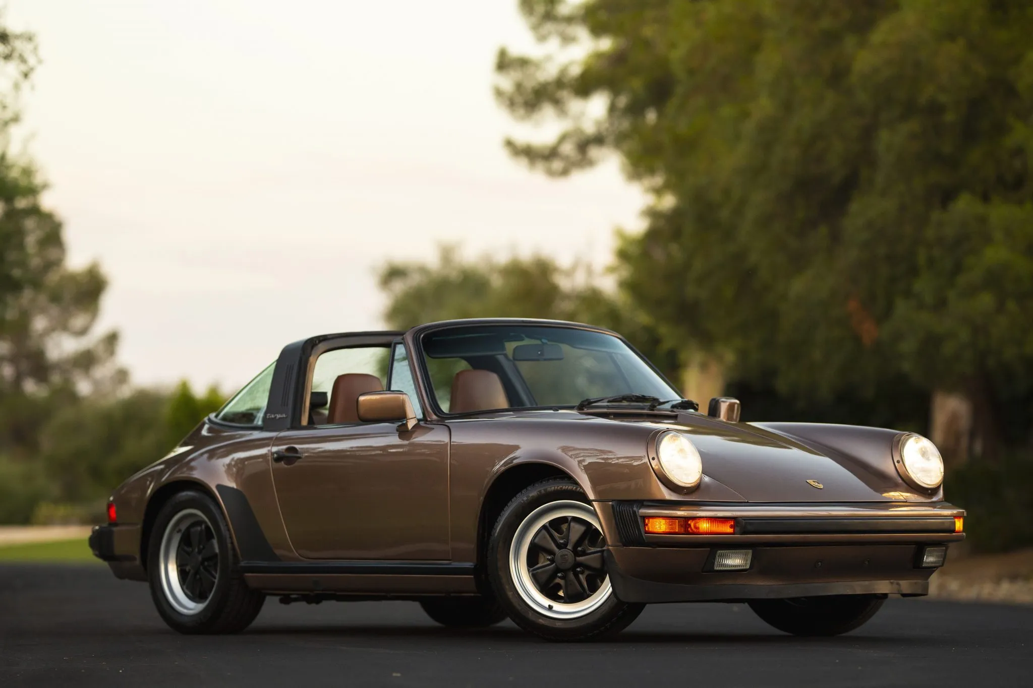 1988 Porsche 911 Carrera Targa in Nougat Brown Metallic