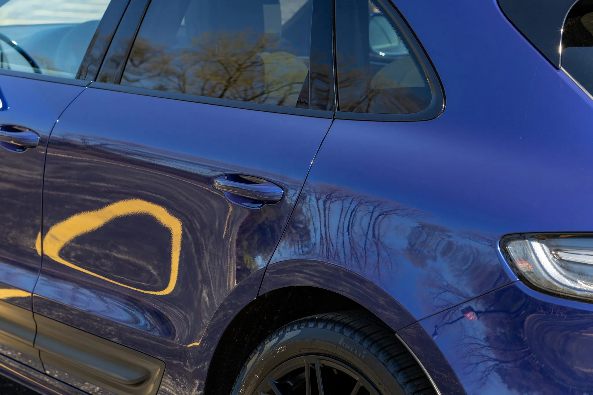 2022 Porsche Macan GTS in Gentian Blue Metallic