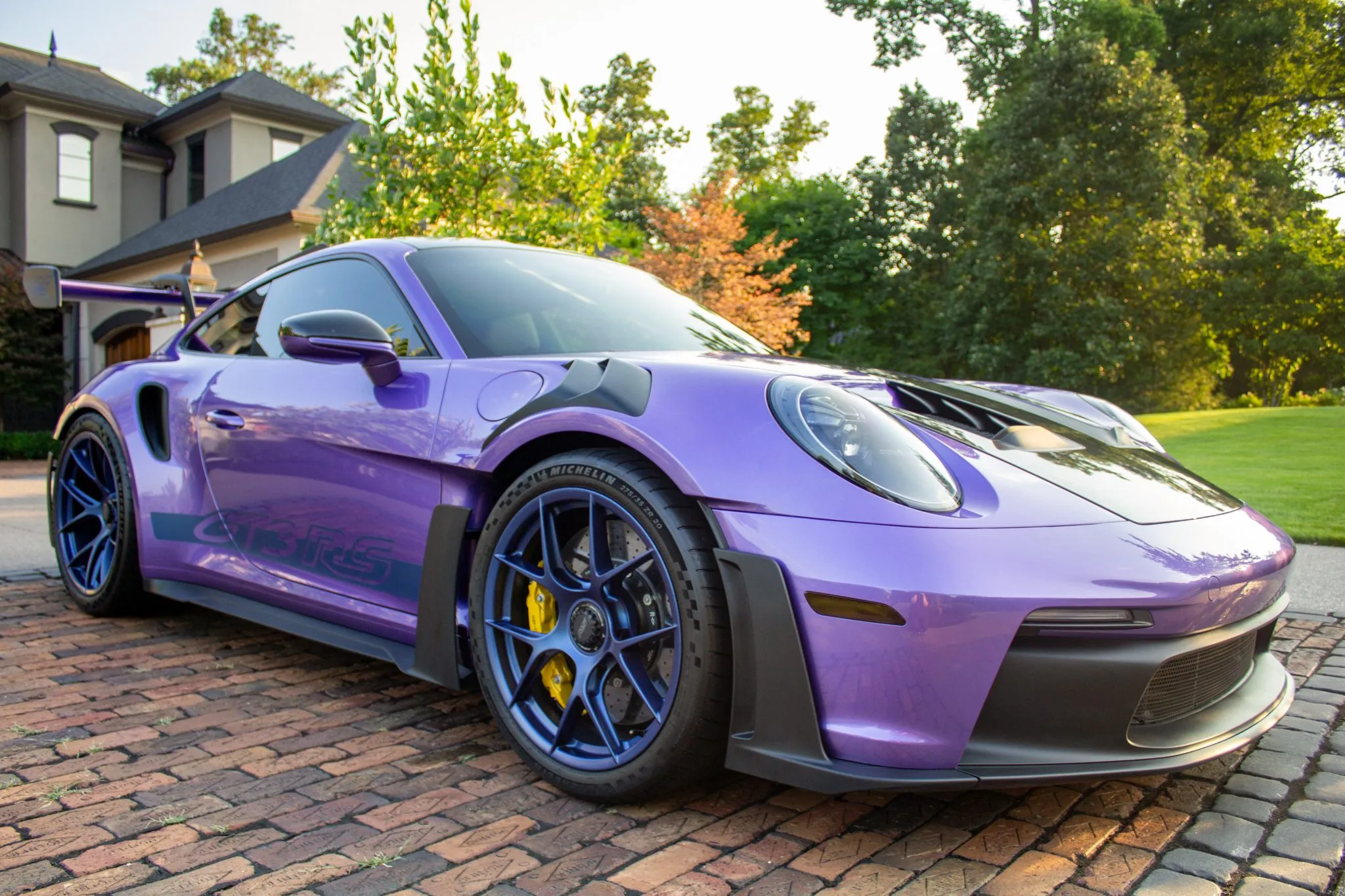 2024 Porsche 911 GT3 RS Weissach In Viola Purple Metallic