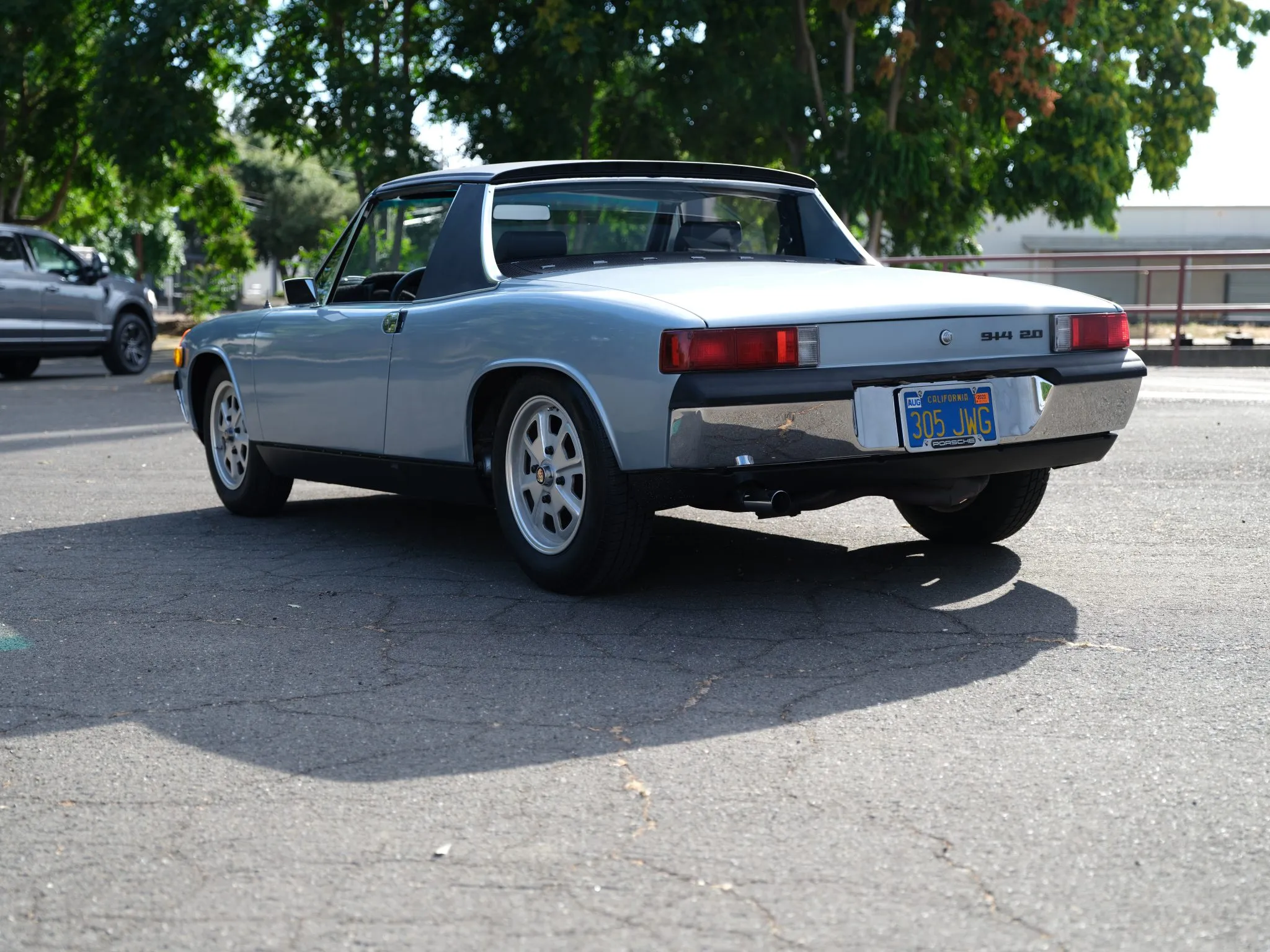 1974 Porsche 914 in Marathon Blue Metallic