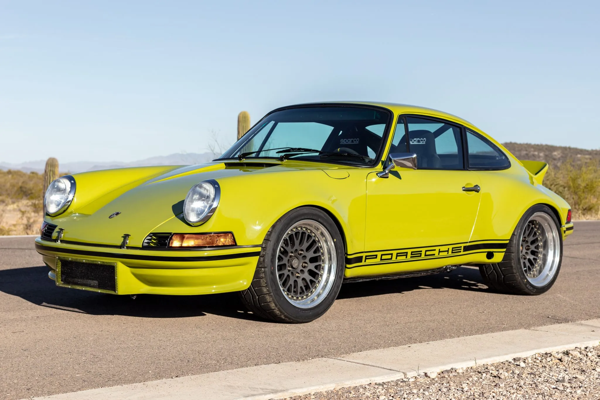 1974 Porsche 911 Coupe in Golden Green