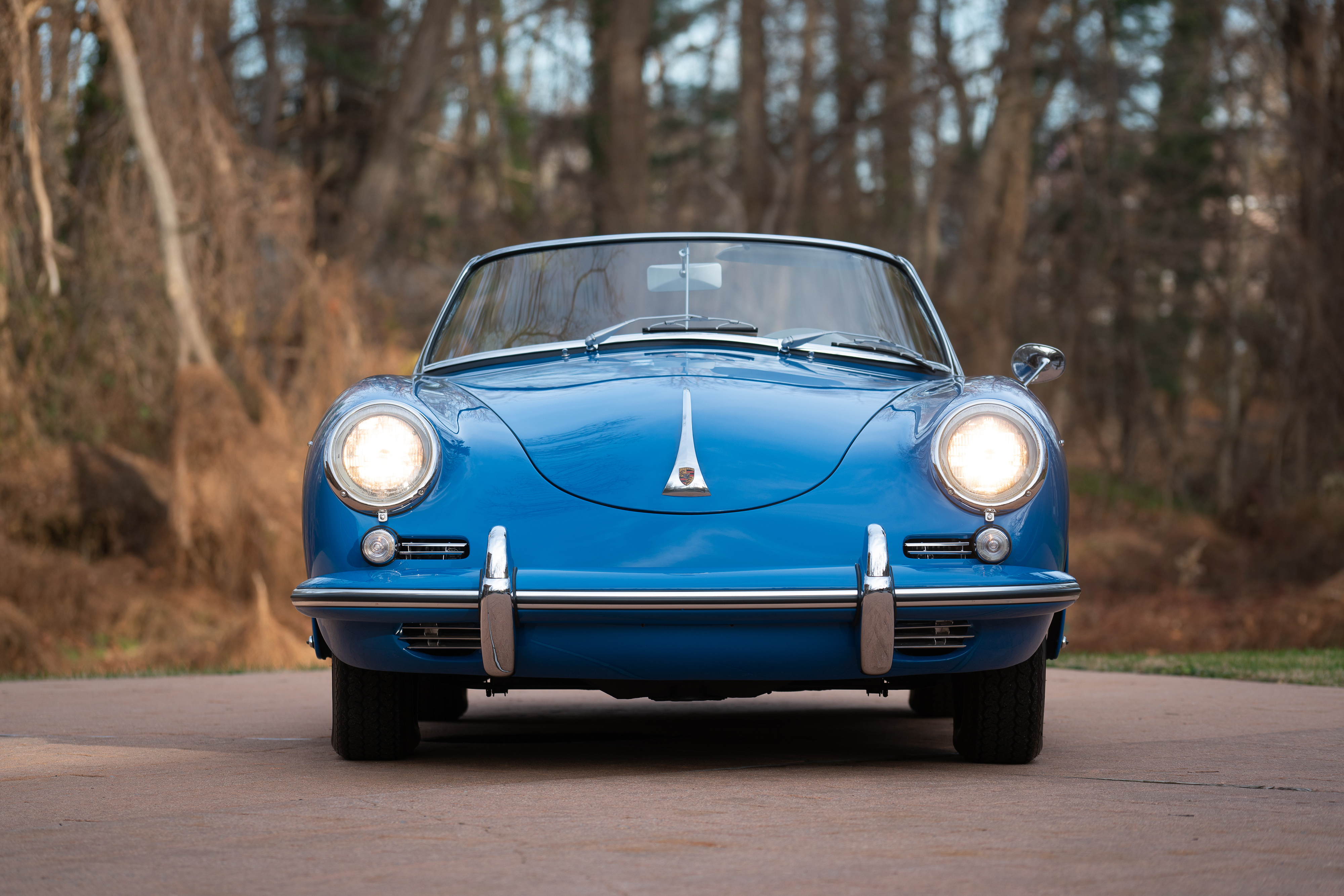 1960 Porsche 356 B 1600 Roadster by Drauz in Royal Blue