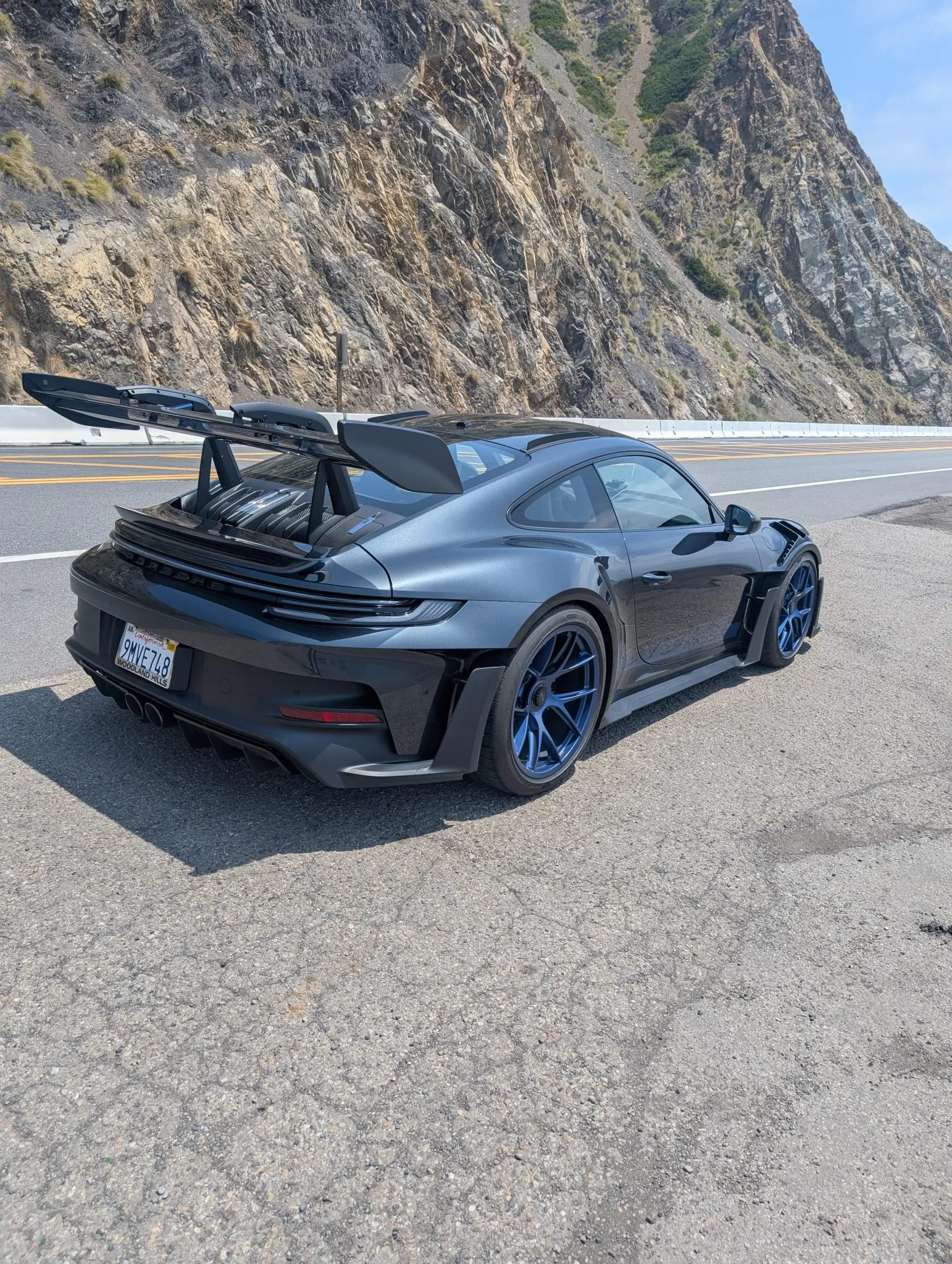 2024 Porsche 911 GT3 RS Weissach in Carbon Steel Grey Metallic