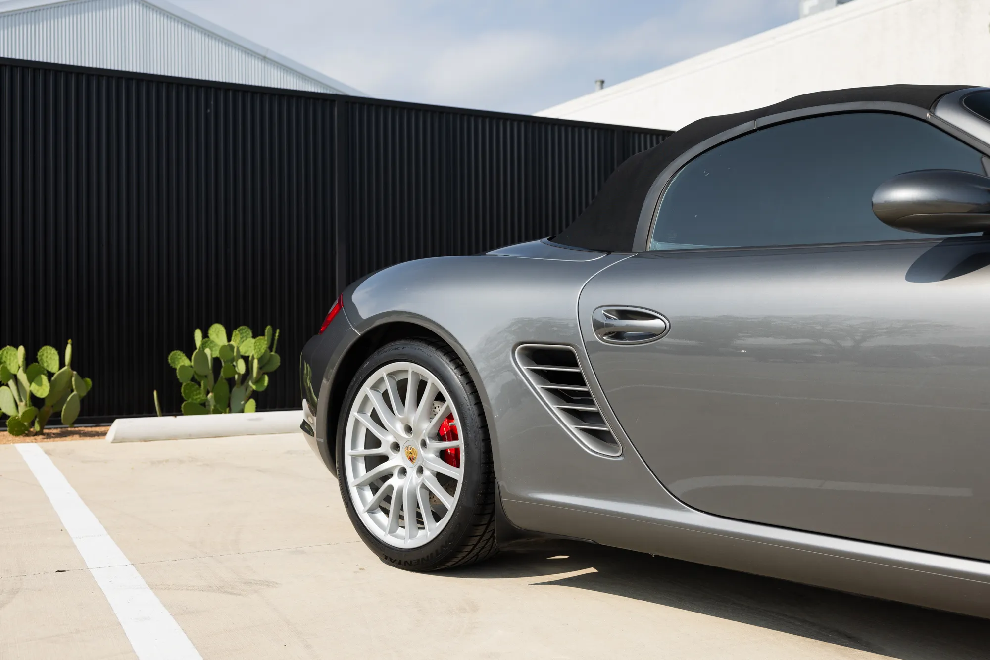 2008 Porsche Boxster S in Meteor Grey Metallic