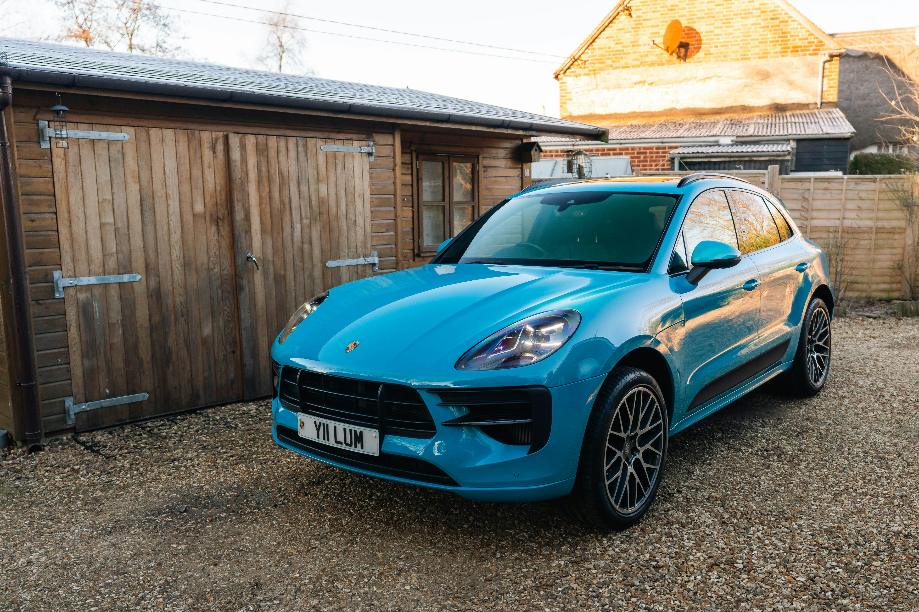 2020 Porsche Macan S in Miami Blue