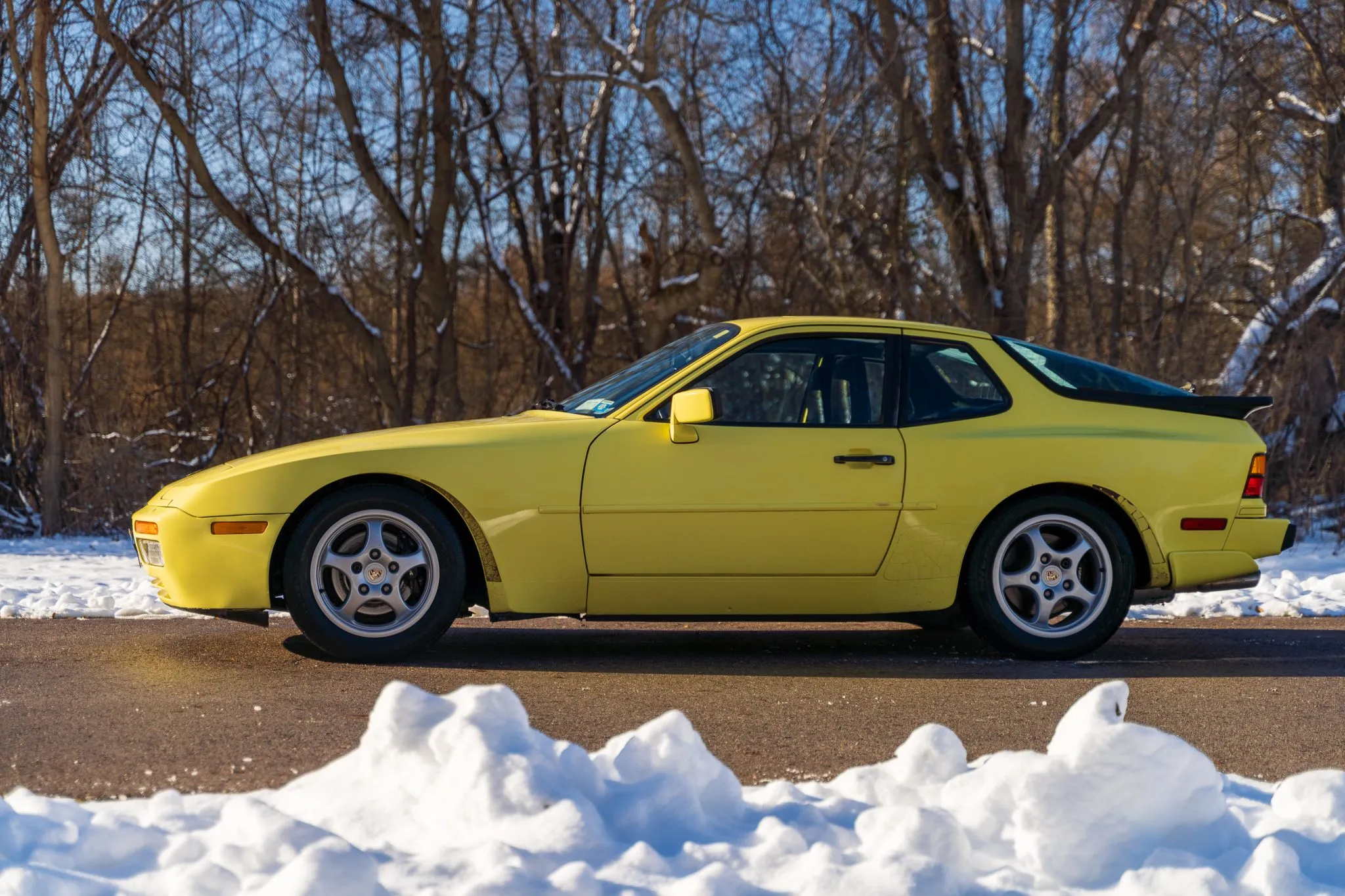 1987 Porsche 944 Turbo in Lemon Yellow