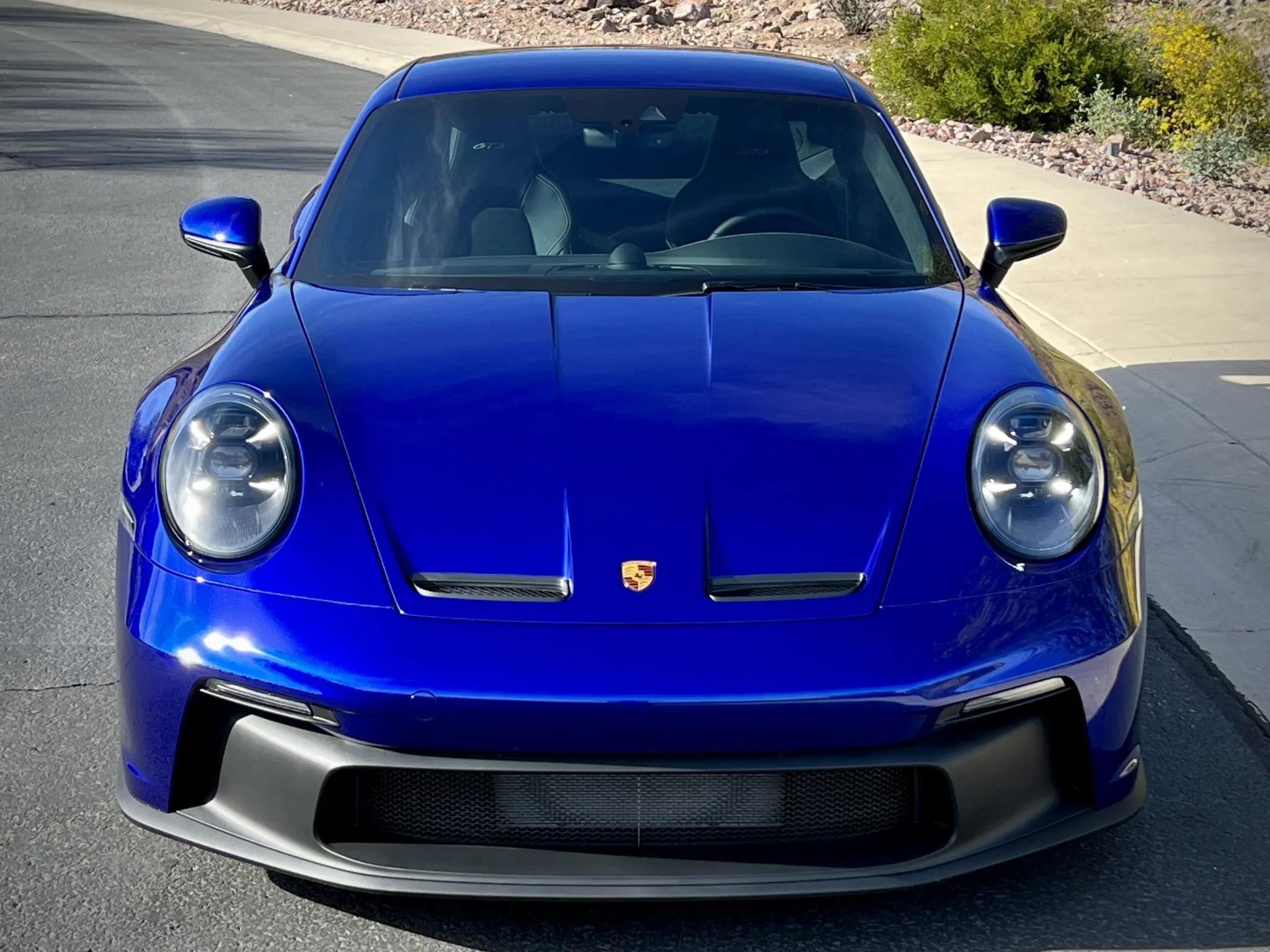 2022 Porsche 911 GT3 in San Marino Blue