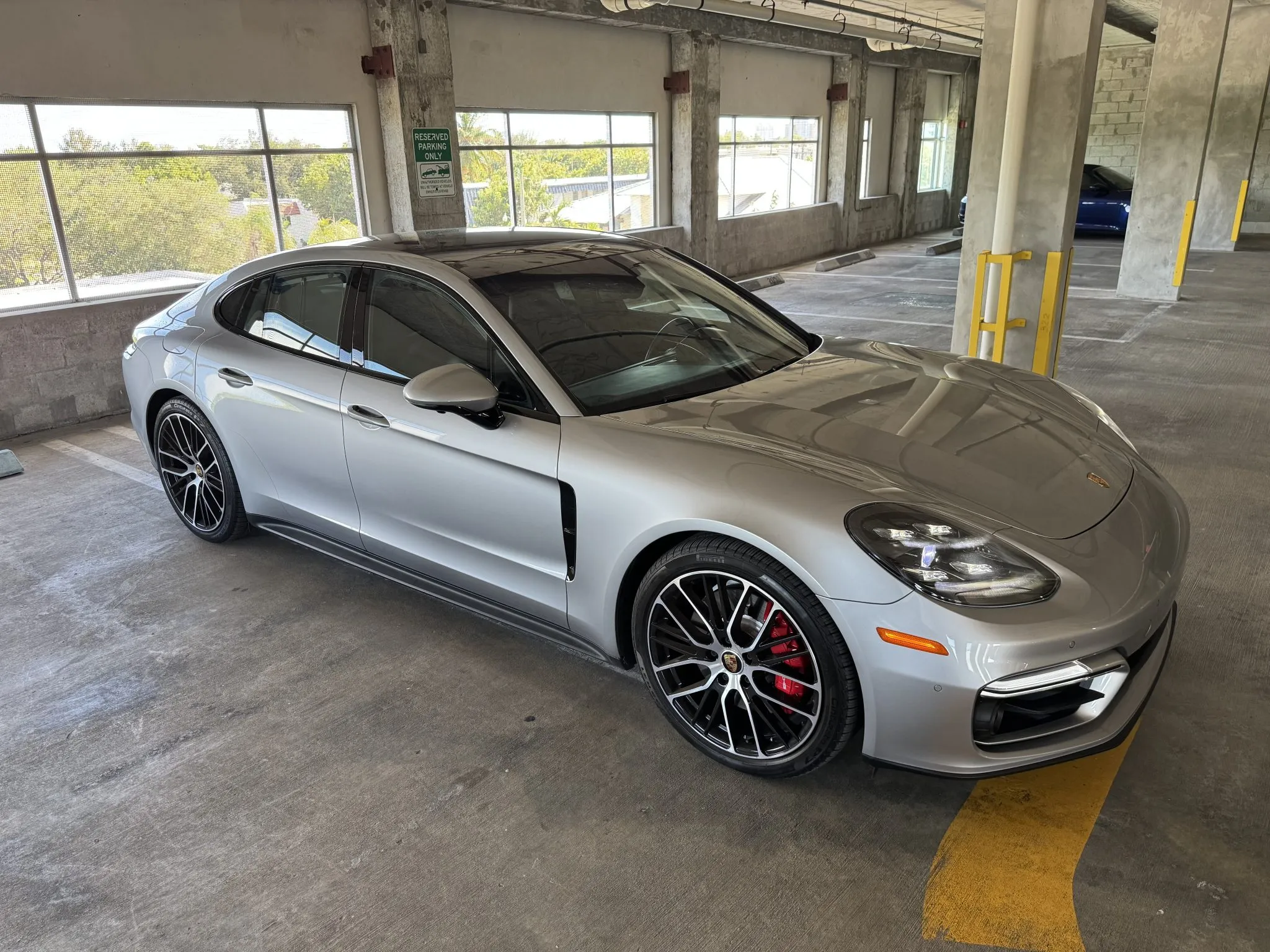 2022 Porsche Panamera GTS in GT Silver Metallic