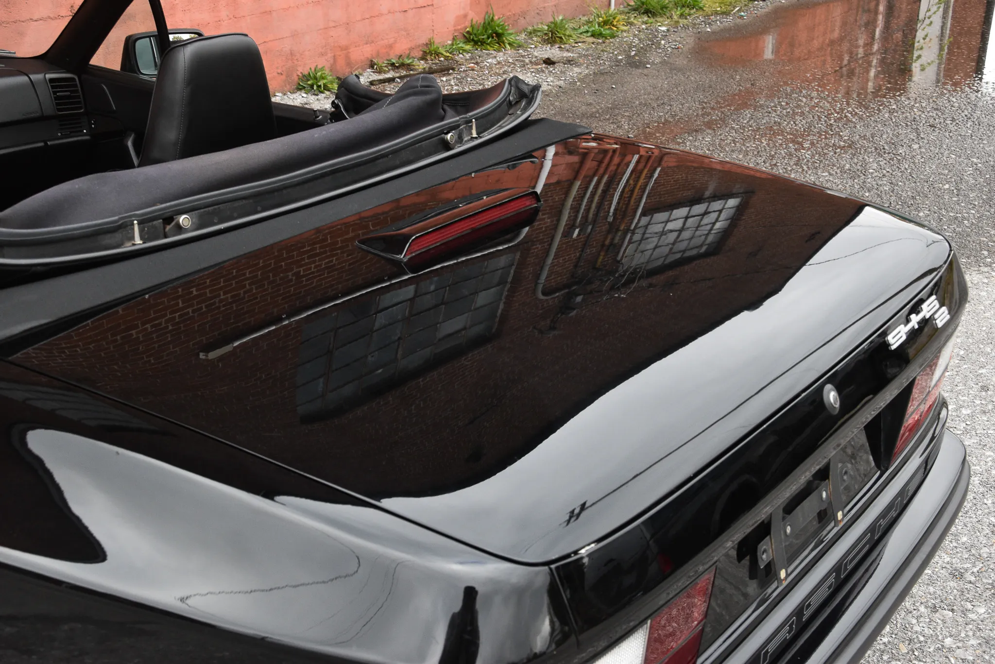 1990 Porsche 944 S2 Cabriolet in Black