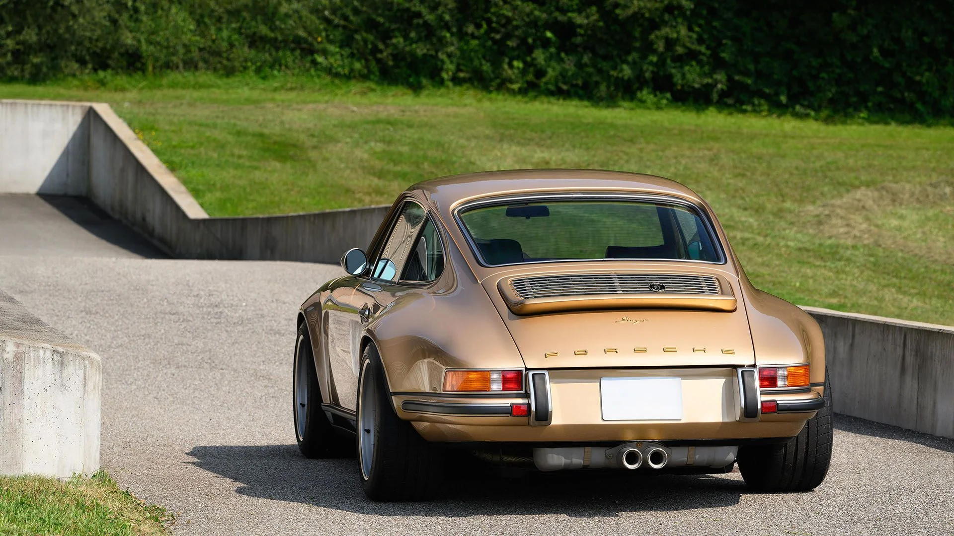  1990 Porsche 911 Coupe Reimagined by Singer in Casablanca Beige