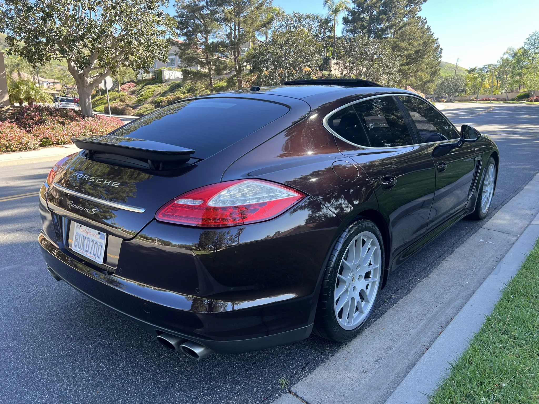 2011 Porsche Panamera S in Mahogany Metallic