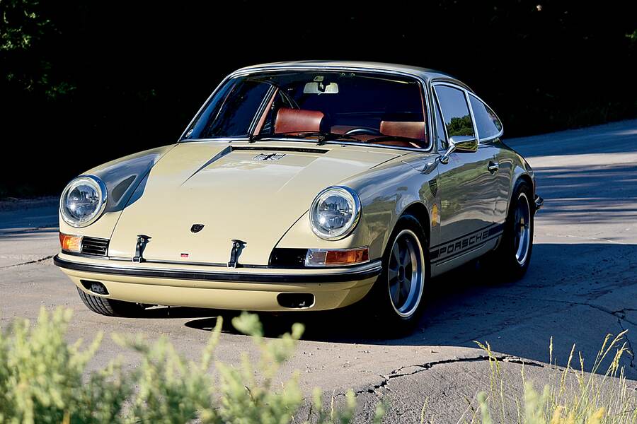 1972 Porsche 911T in Beige Grey