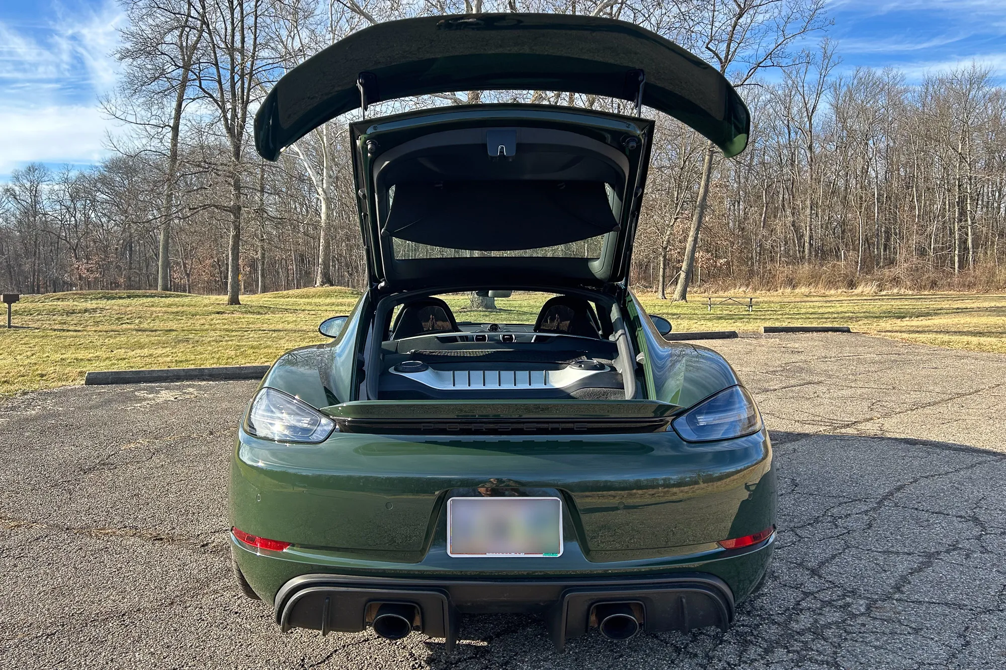 2022 Porsche 718 Cayman GT4 In Underberg Green