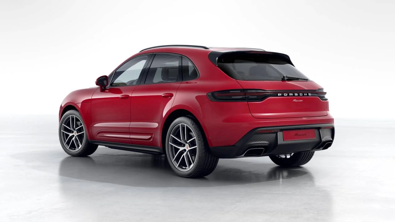 2026 Porsche Macan in Carmine Red