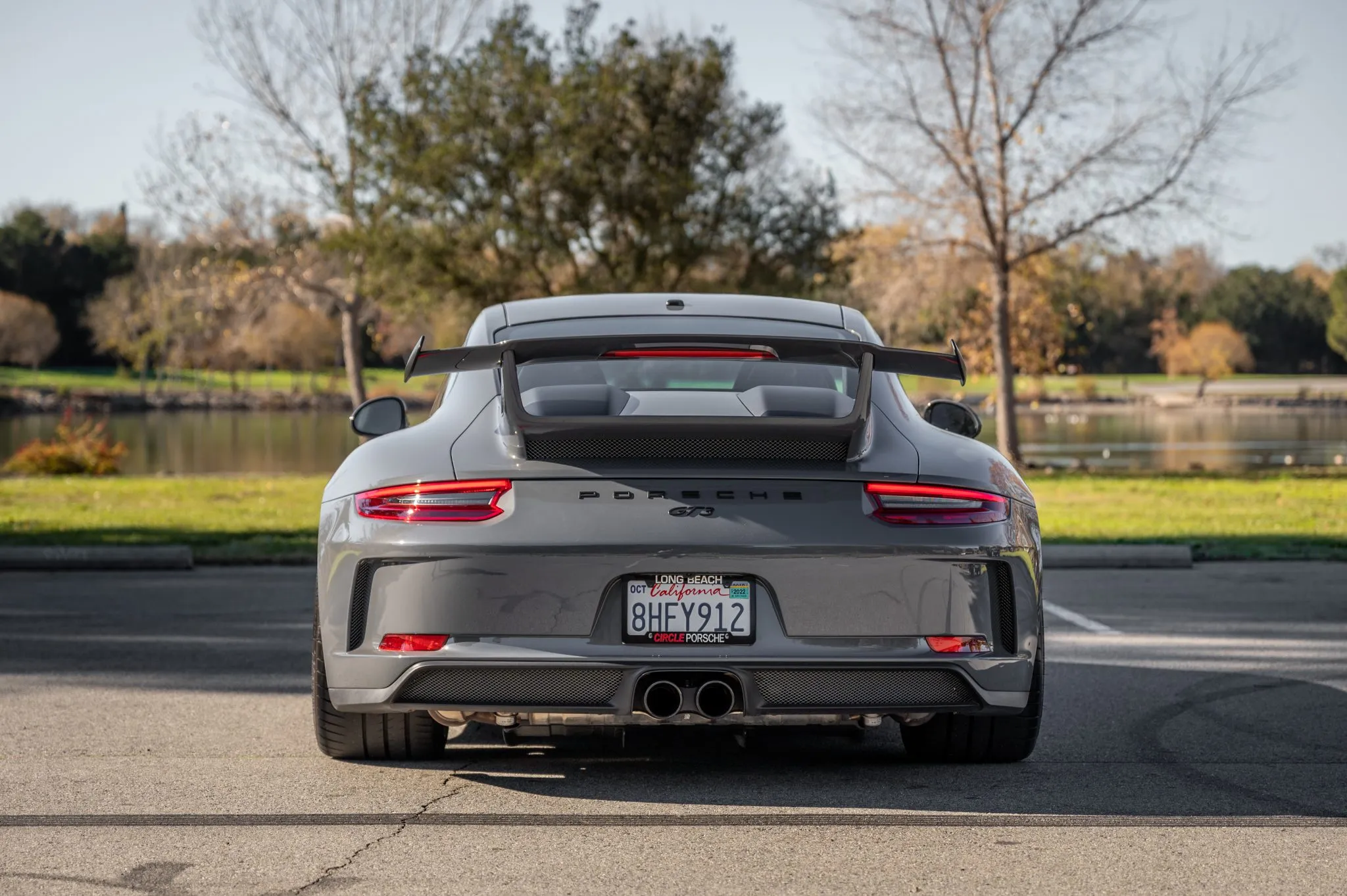 2018 Porsche 911 GT3 in Grigio Telesto Metallic