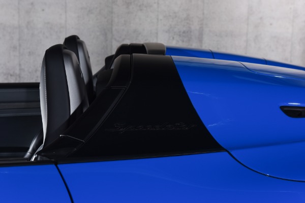 2019 Porsche 911 Speedster in Voodoo Blue