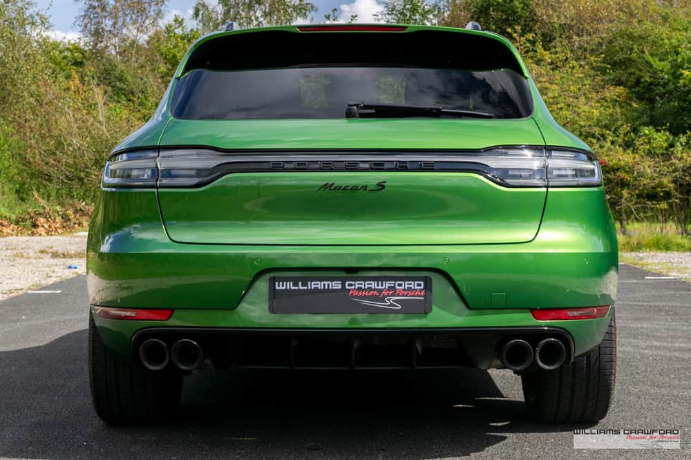 2020 Porsche Macan S in Mamba Green Metallic