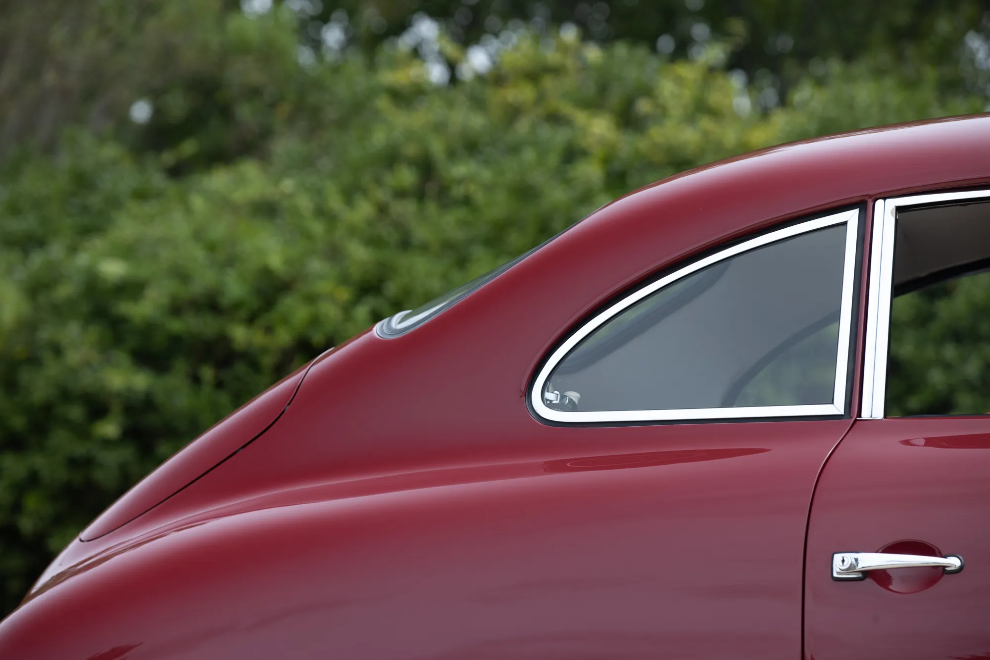 1951 Porsche 356 Pre-A Split-Window Coupe in Maroon