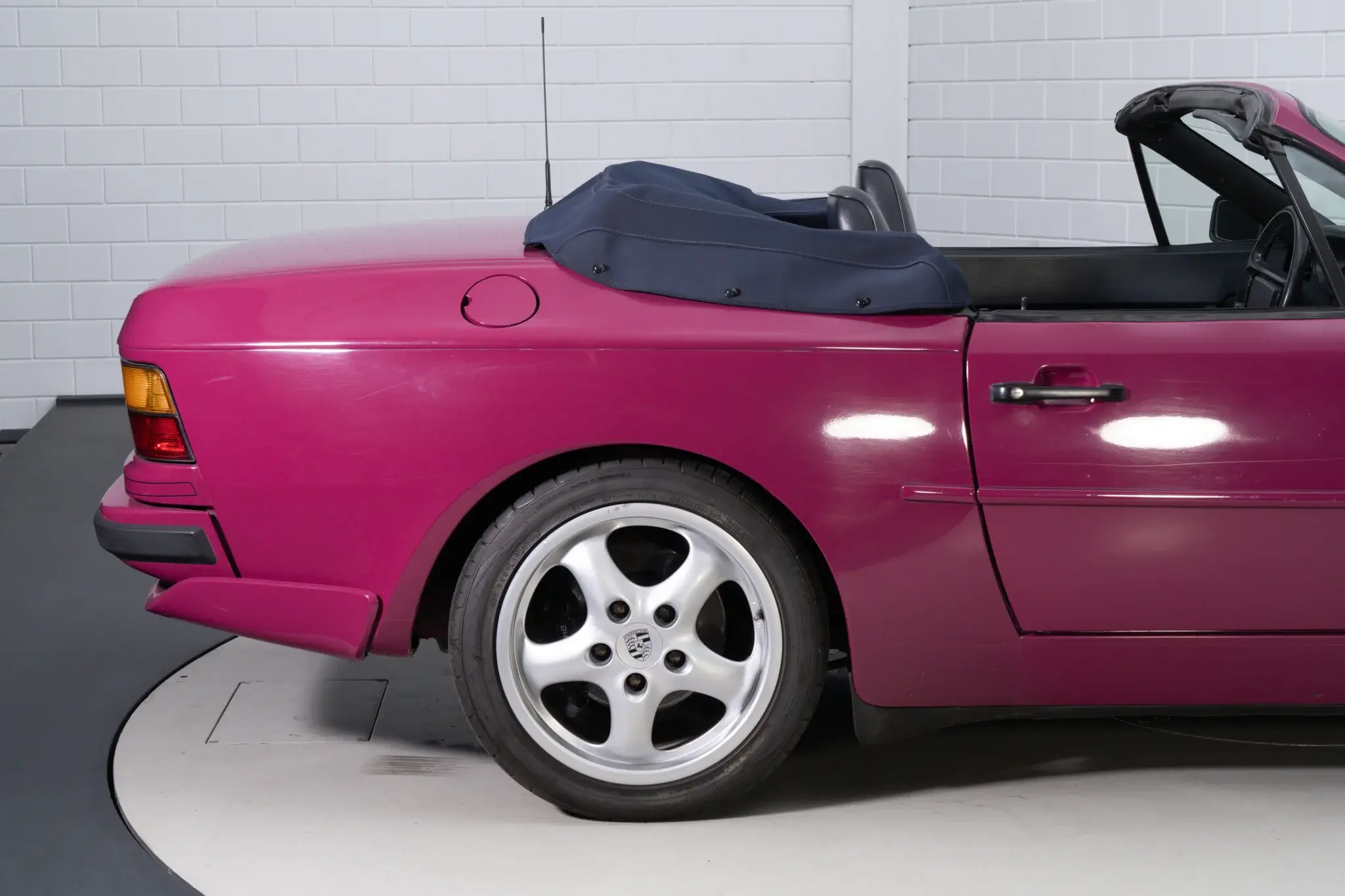 1991 Porsche 944 S2 Cabriolet in Rubystone Red