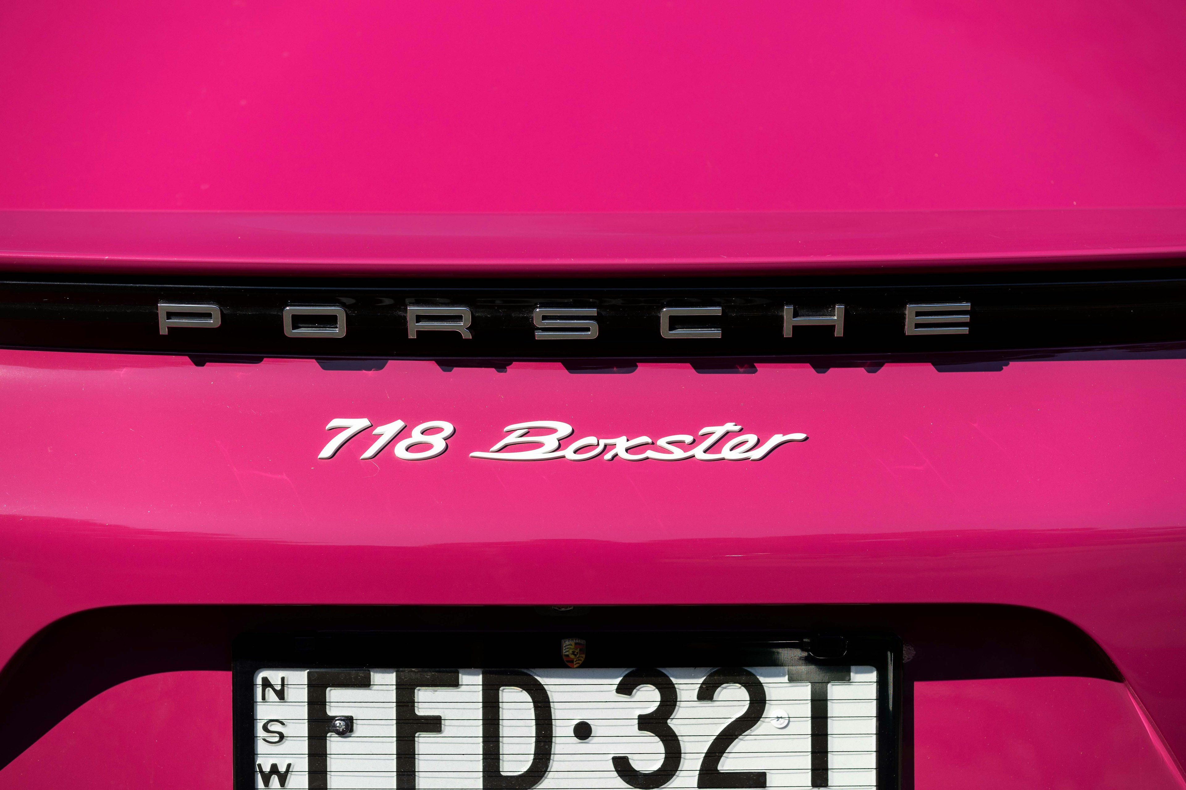 2024 Porsche 718 Boxster Style Edition in Ruby Star