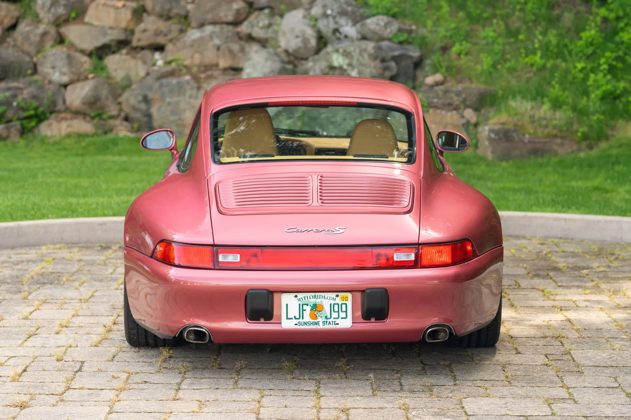 1997 Porsche 911 Carrera S in Raspberry Red Metallic
