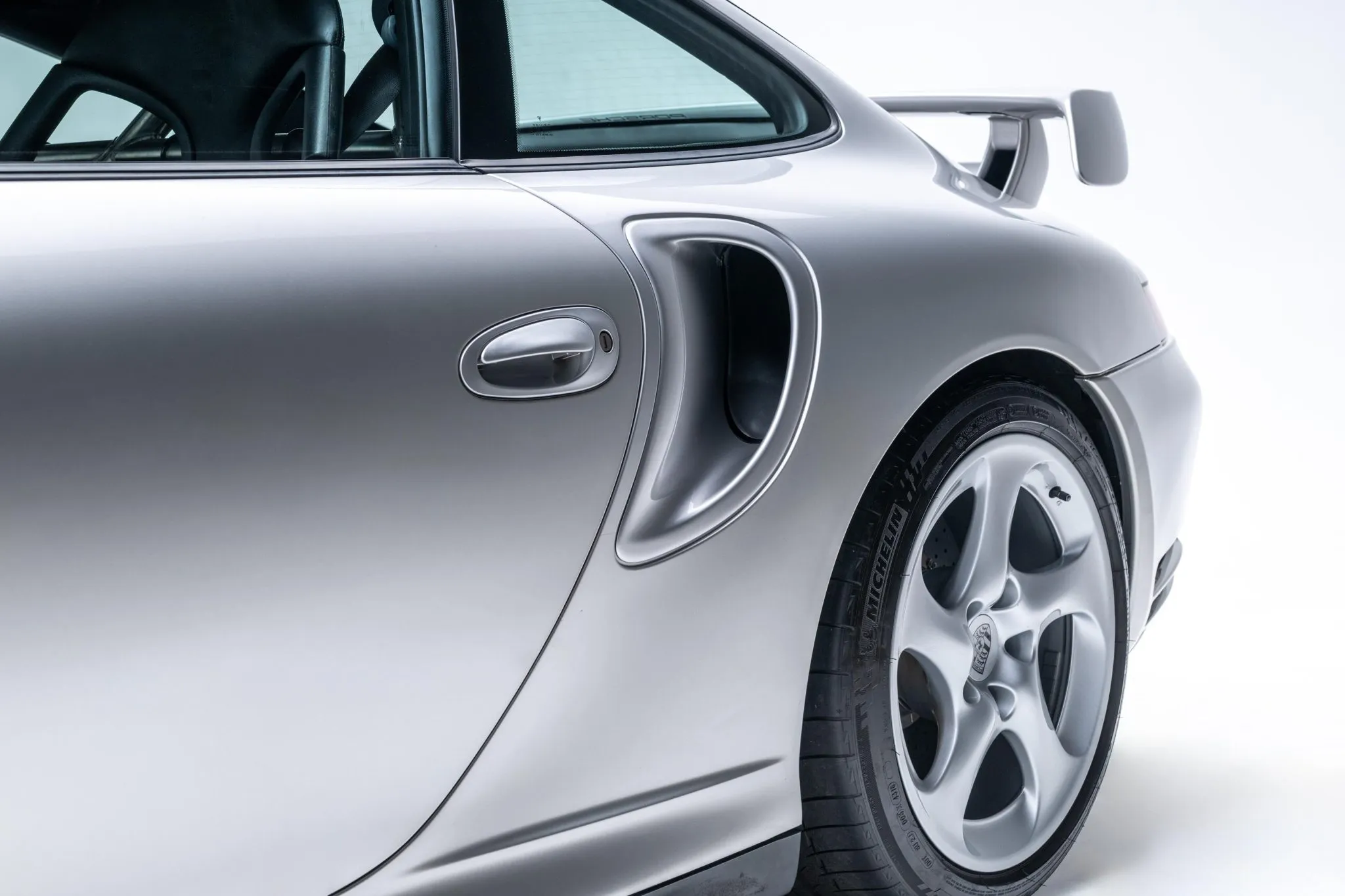 2002 Porsche 911 GT2 in Arctic Silver Metallic