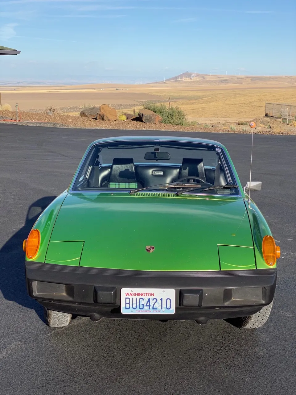 1976 Porsche 914 2.0 in Lime Green