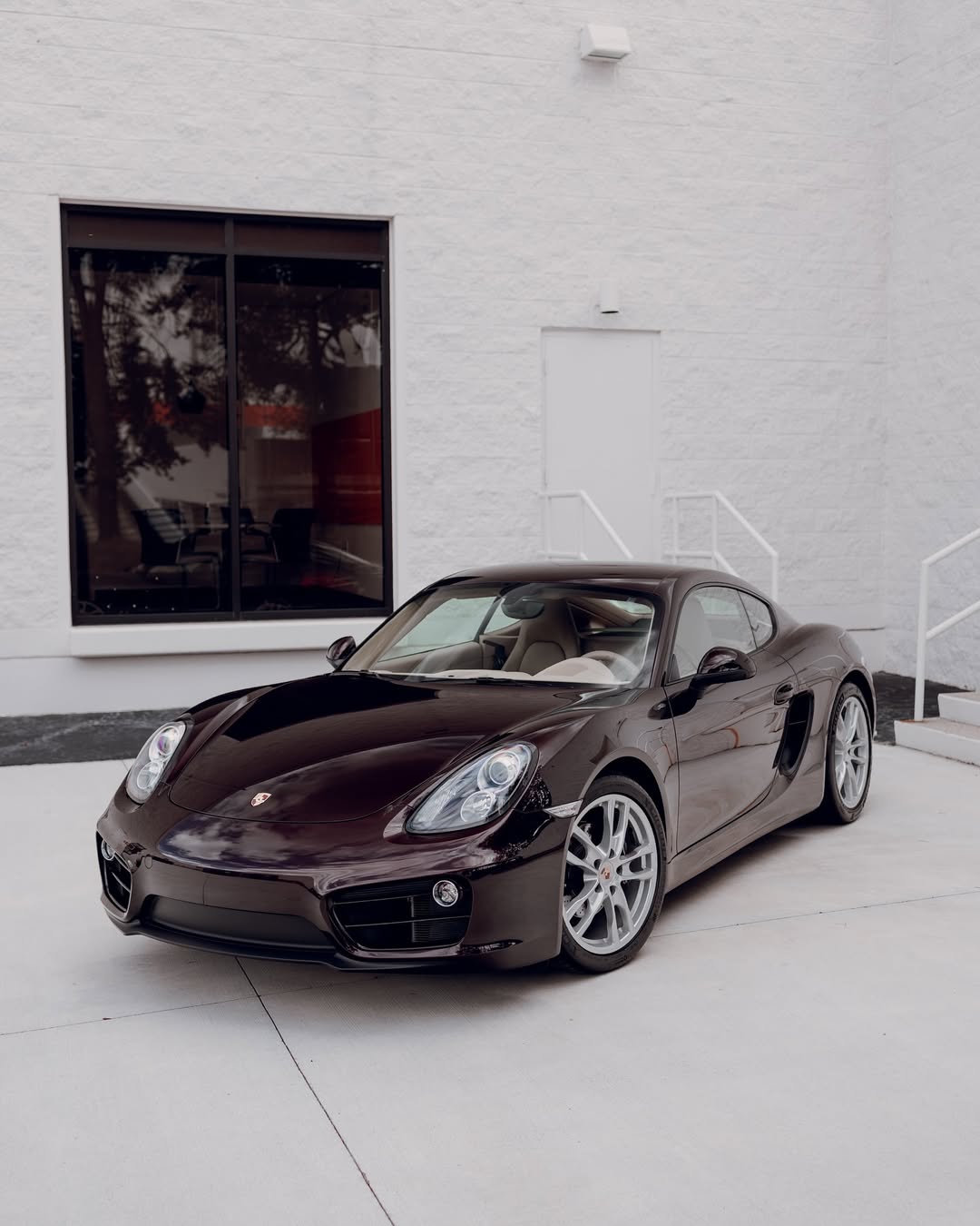 2014 Porsche Cayman in Mahogany Brown Metallic
