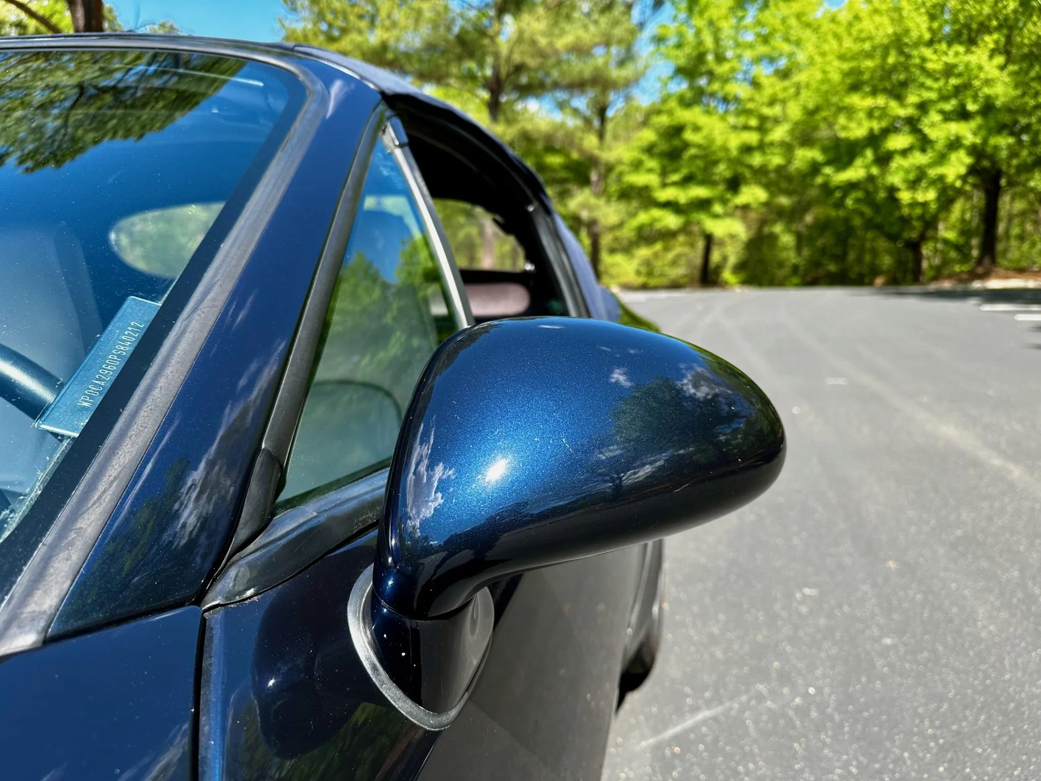 1993 Porsche 968 Cabriolet in Night Blue Metallic